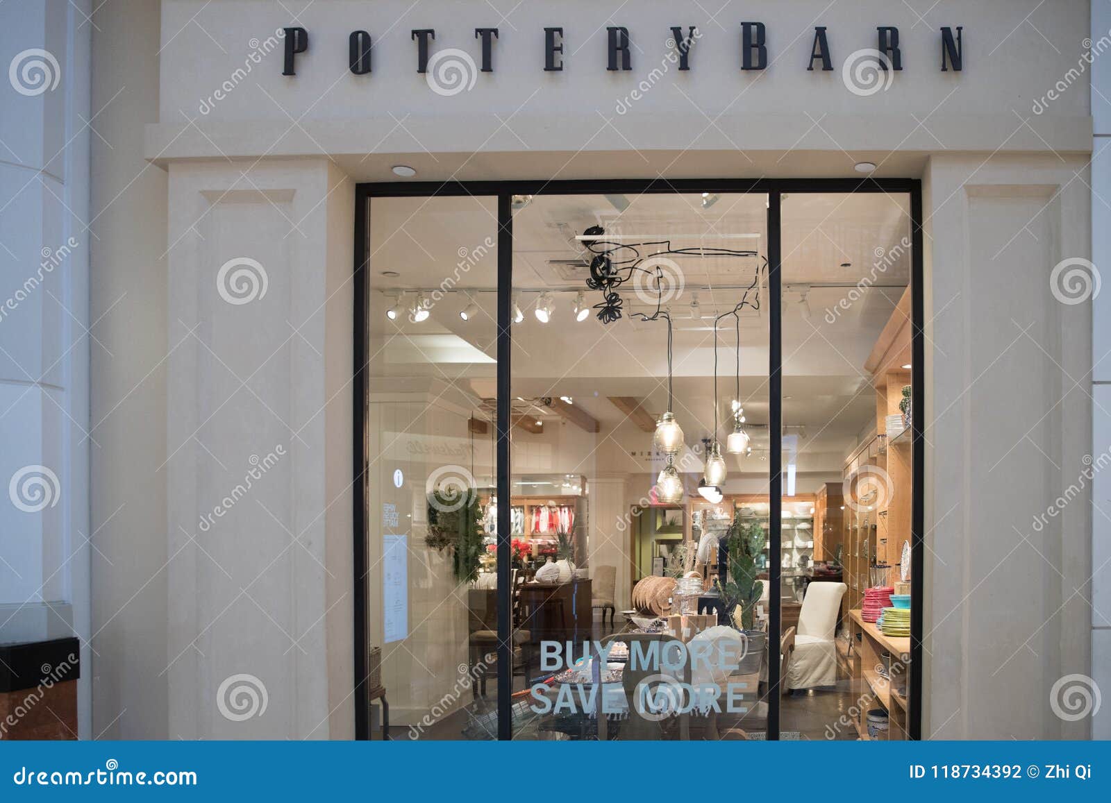 Pottery Barn Store Exterior. Editorial Photography - Image of country ...