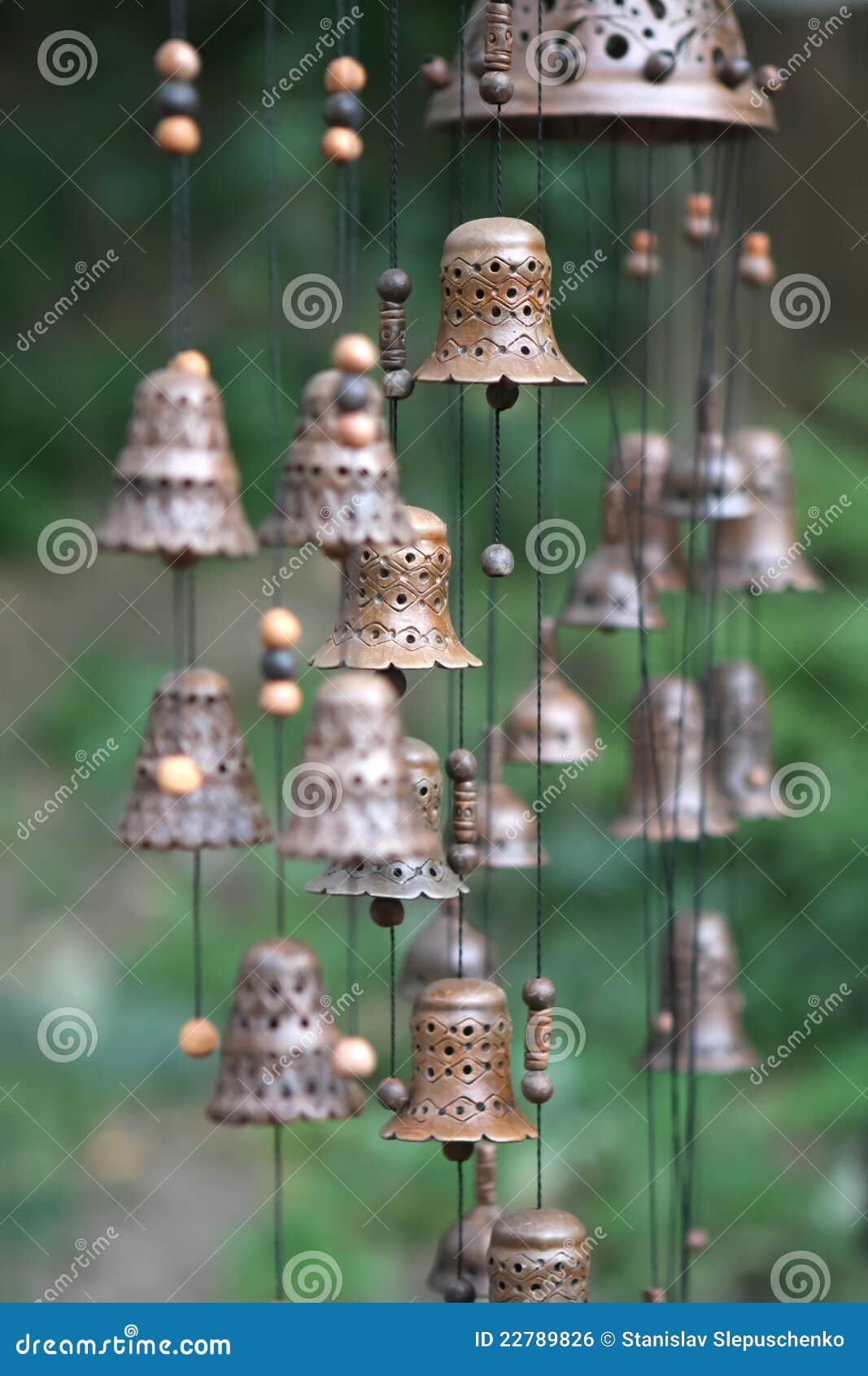 Pottery Bells stock photo. Image of recreational, plate 22789826