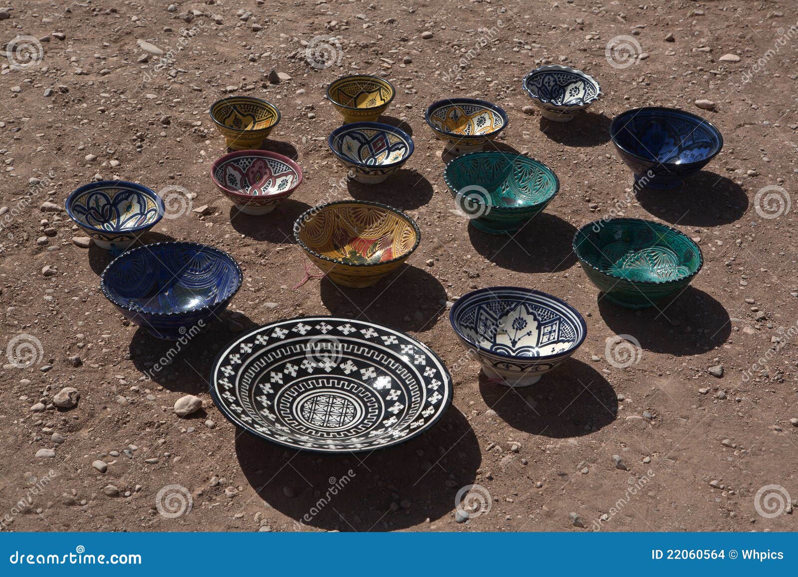 pottery in morocco