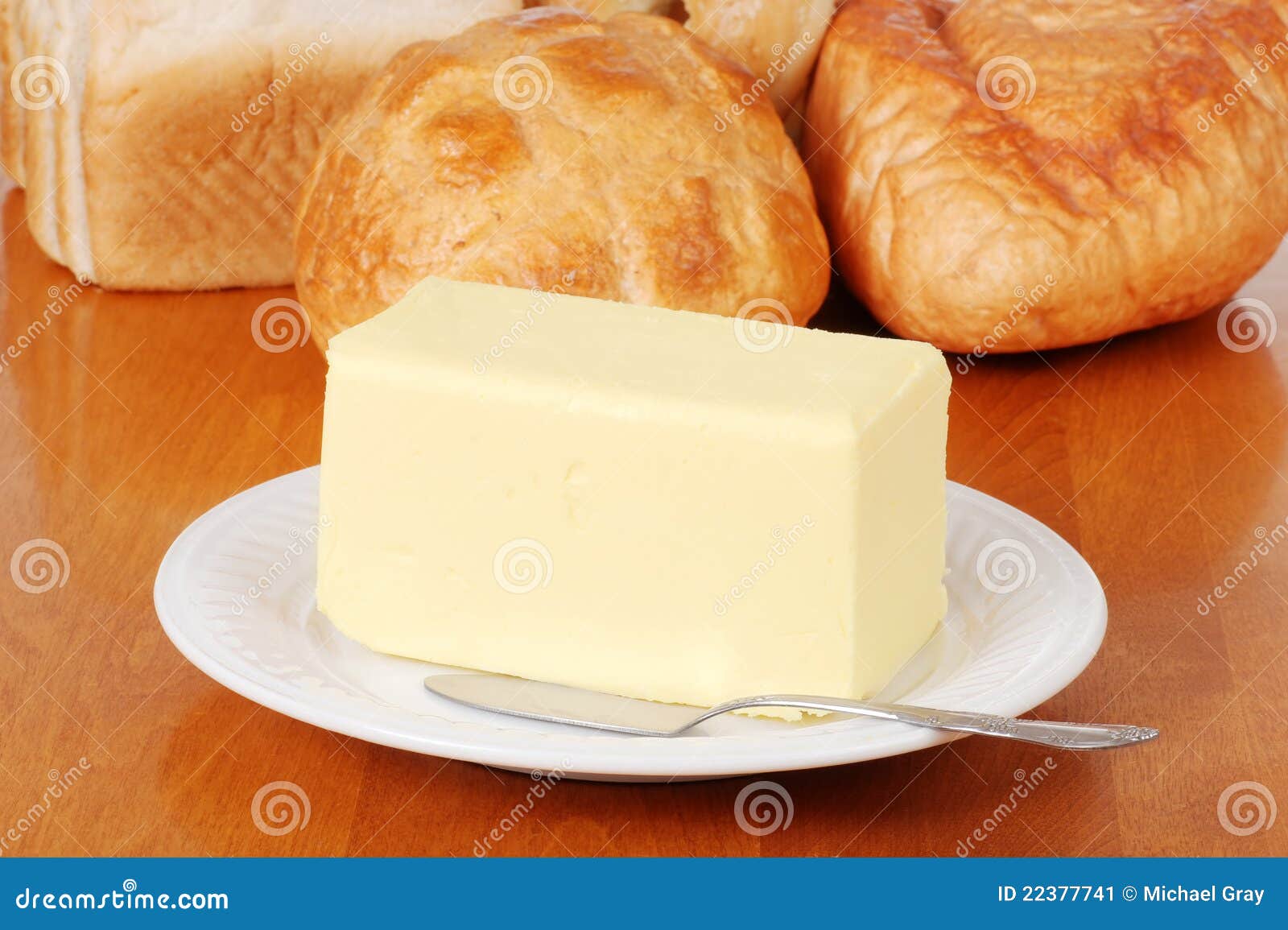 A pound of butter