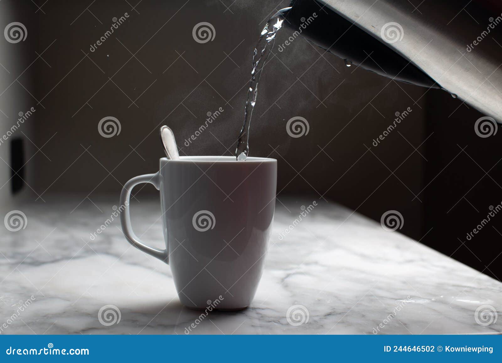 Pour hot water stock photo. Image of clear, warm, healthy 244646502