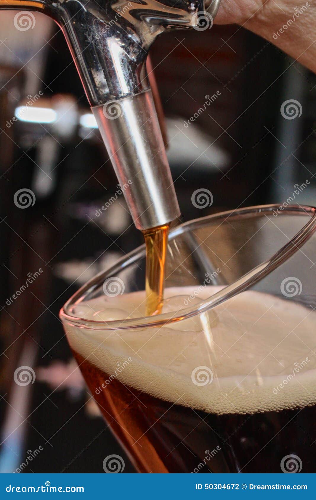 Pouring Beer stock photo. Image of serve, entertainment 50304672