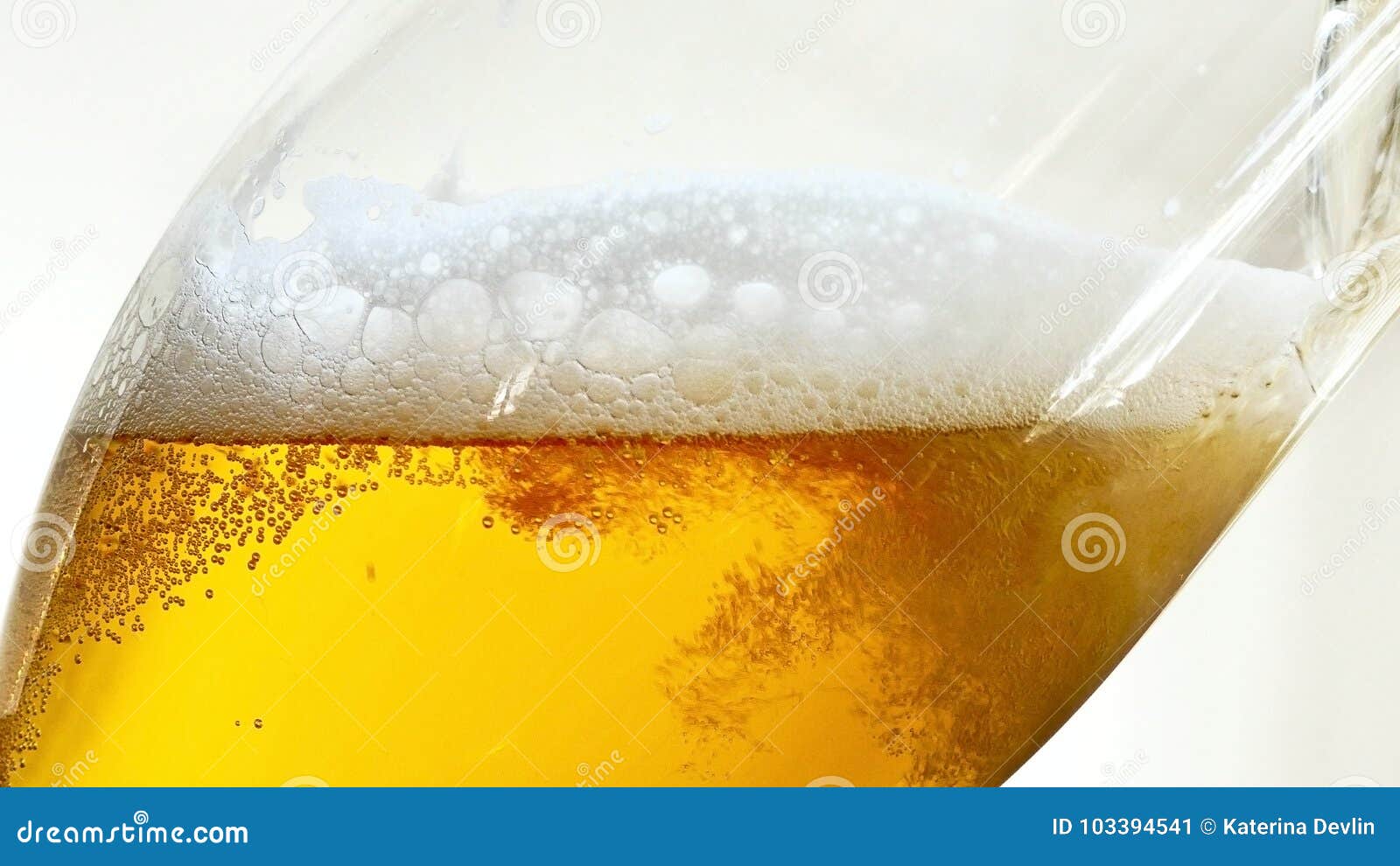 Pouring Beer into the Glass of Beer. Stock Image Image of brewing