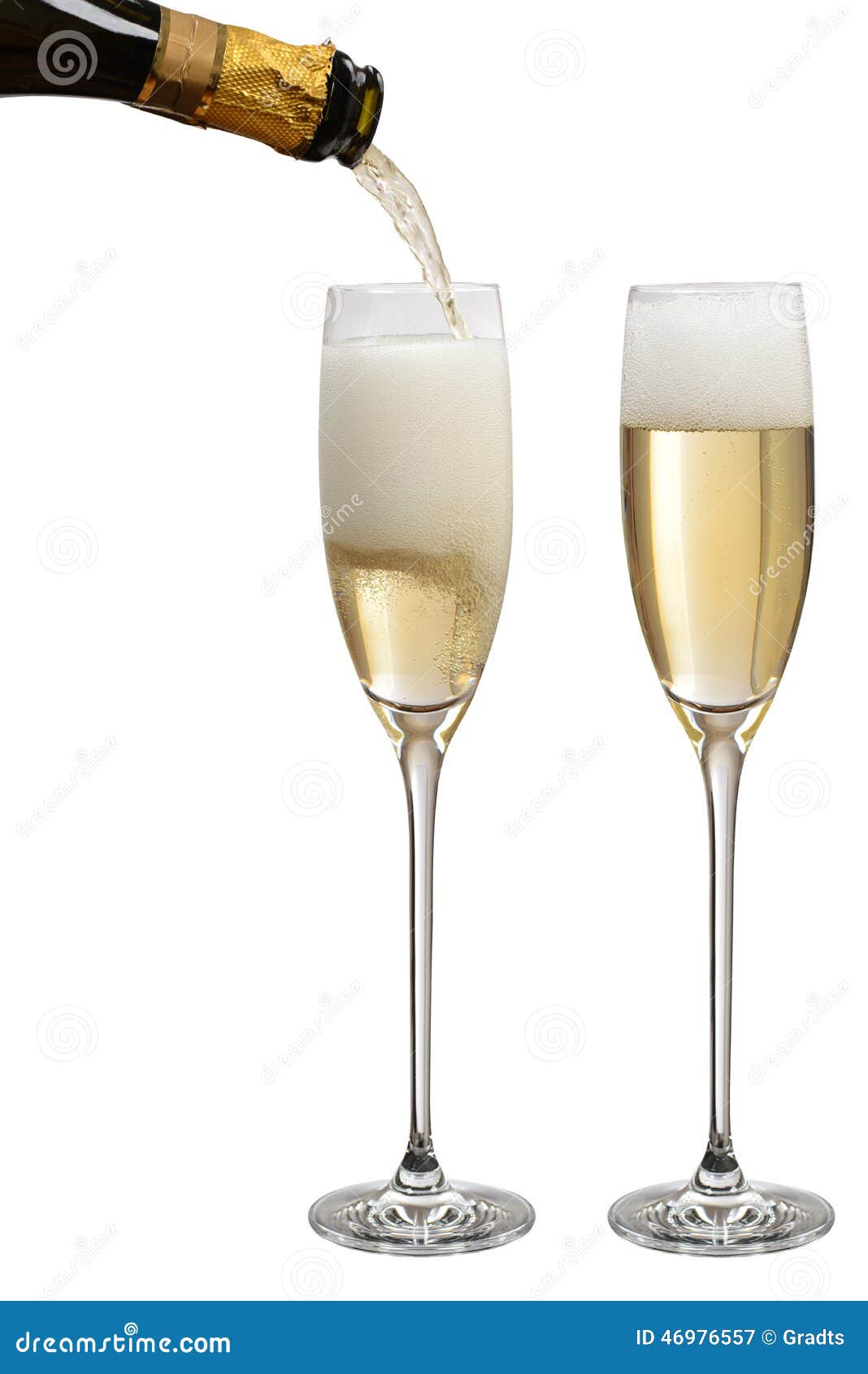 Pouring champagne stock image. Image of reception, wine 46976557