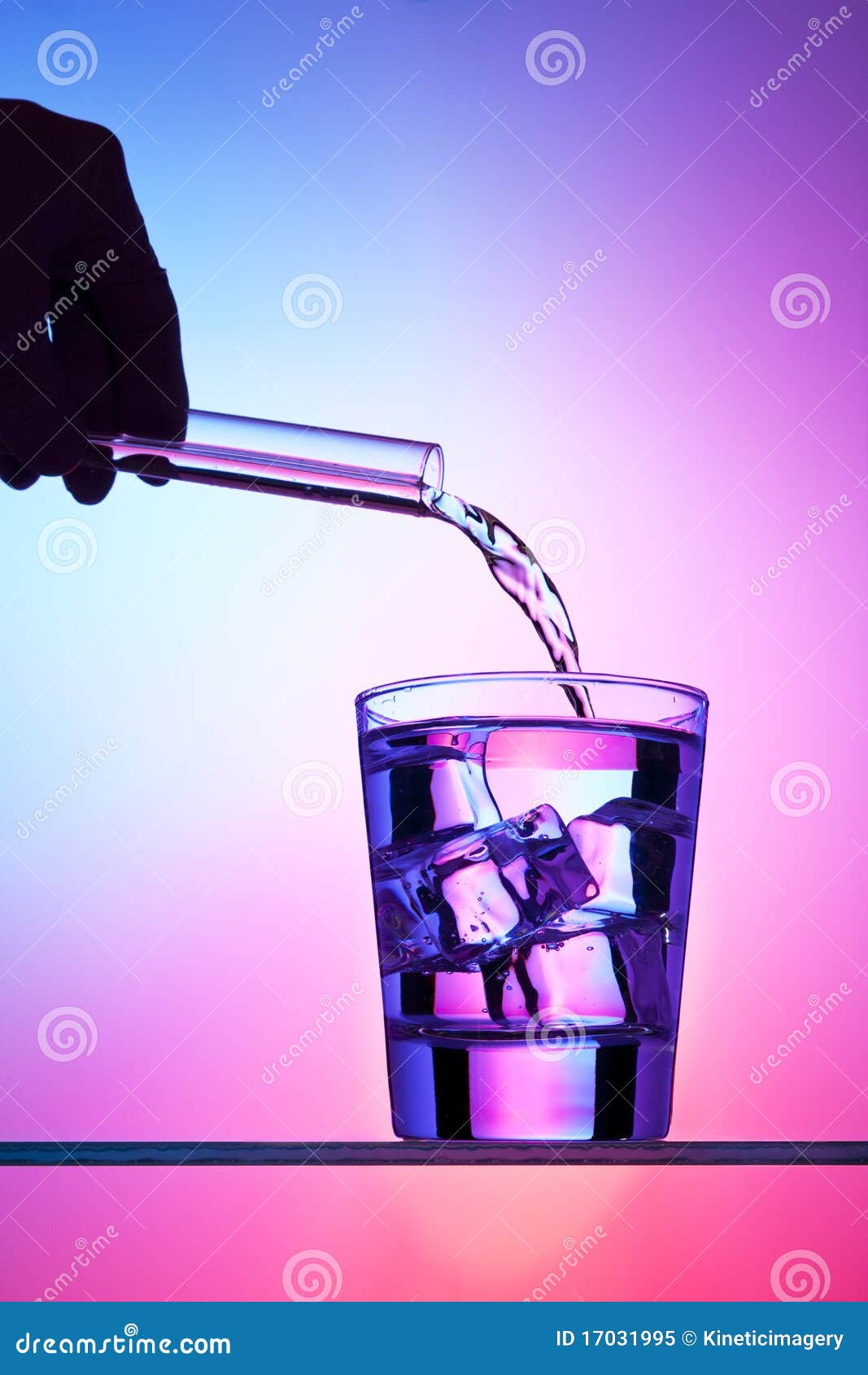 Pouring Liquid From Plastic Canister Into Car Washer Fluid Reservoir