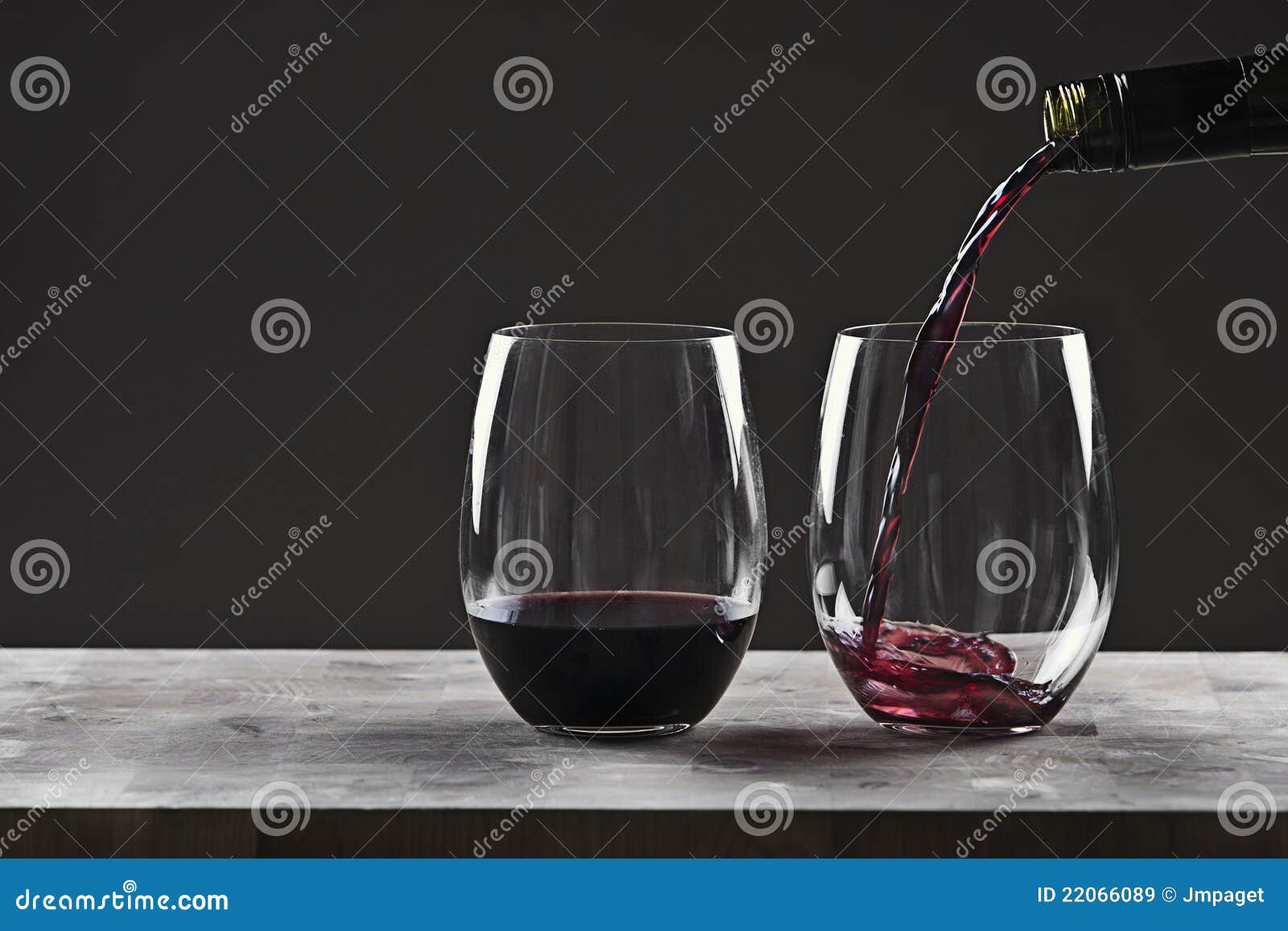 Pouring Red Wine Into Glass Stock Image Image of brown, wine 22066089