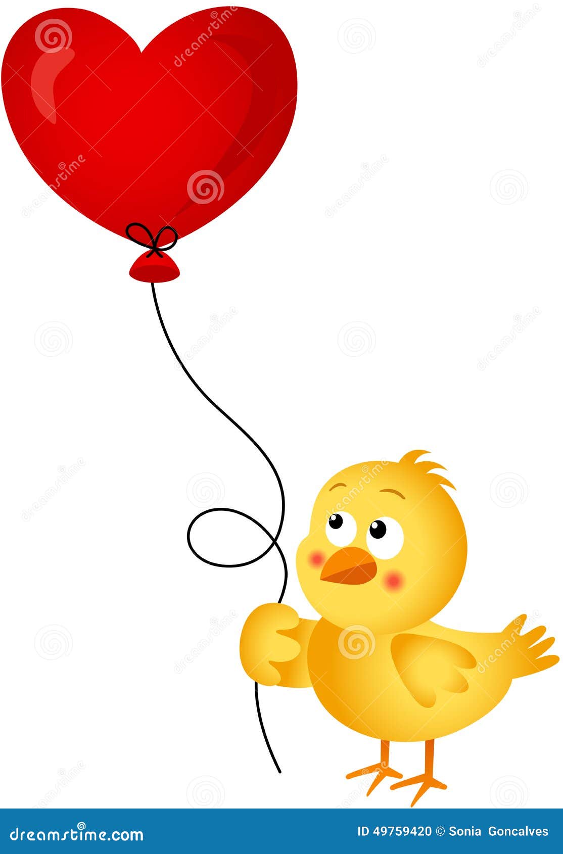 poussin-tenant-le-ballon-de-coeur-497594