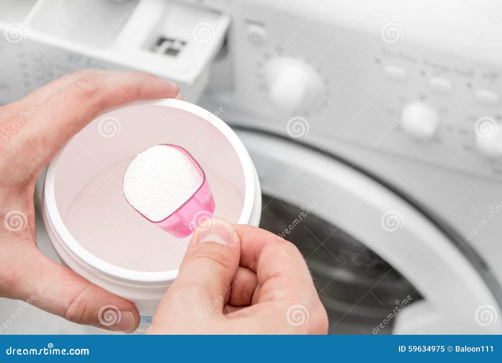 Powder Bleach Used for Laundry Stock Image Image of stack, plastic