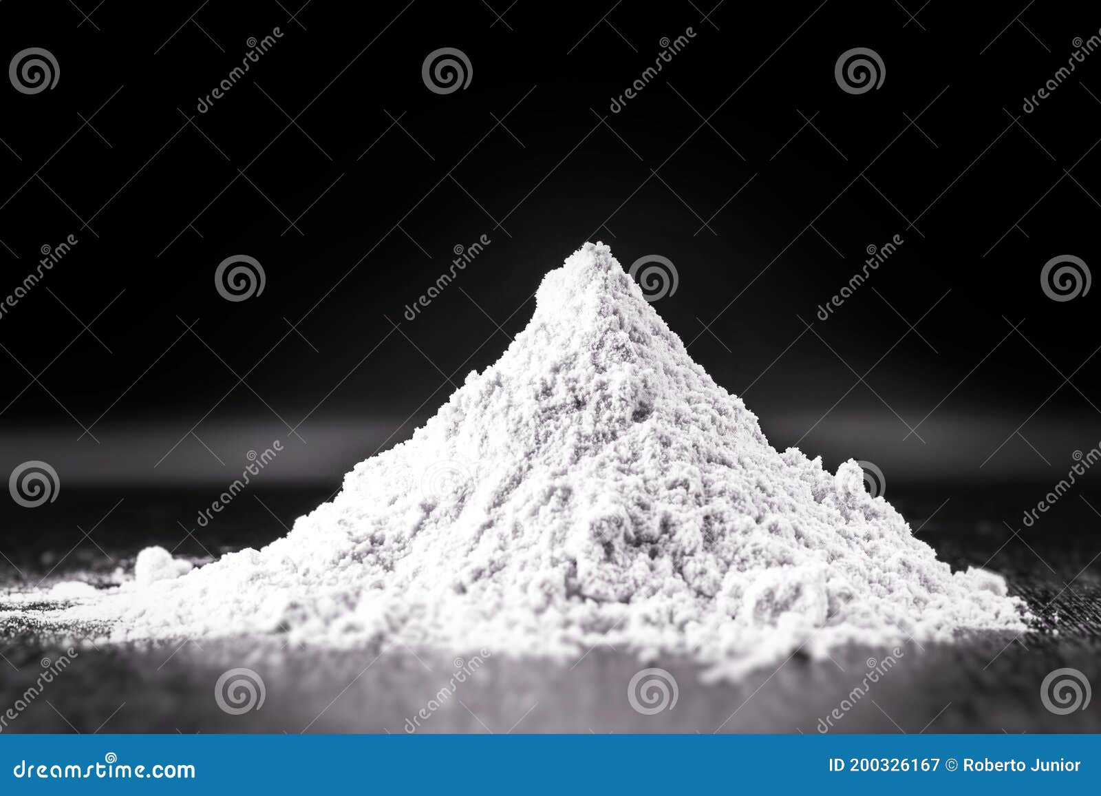 powdered dolomite. it is a mineral with a clay-like texture and is rich in calcium and magnesium. derived from limestone rocks, in