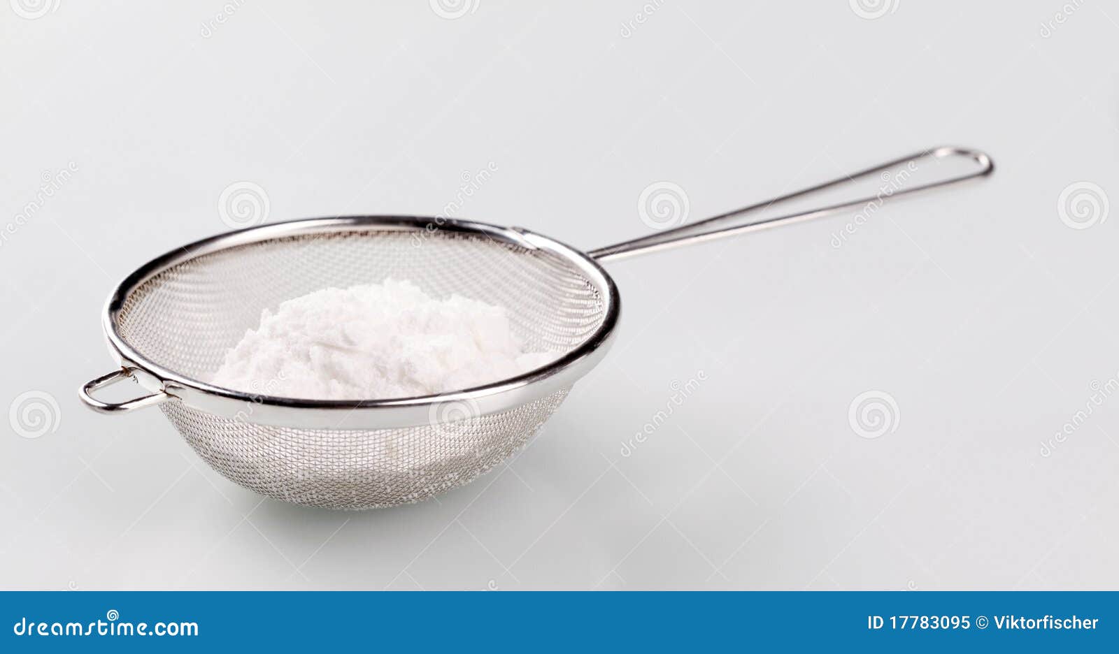 Powdered sugar in a sieve stock image. Image of object 17783095