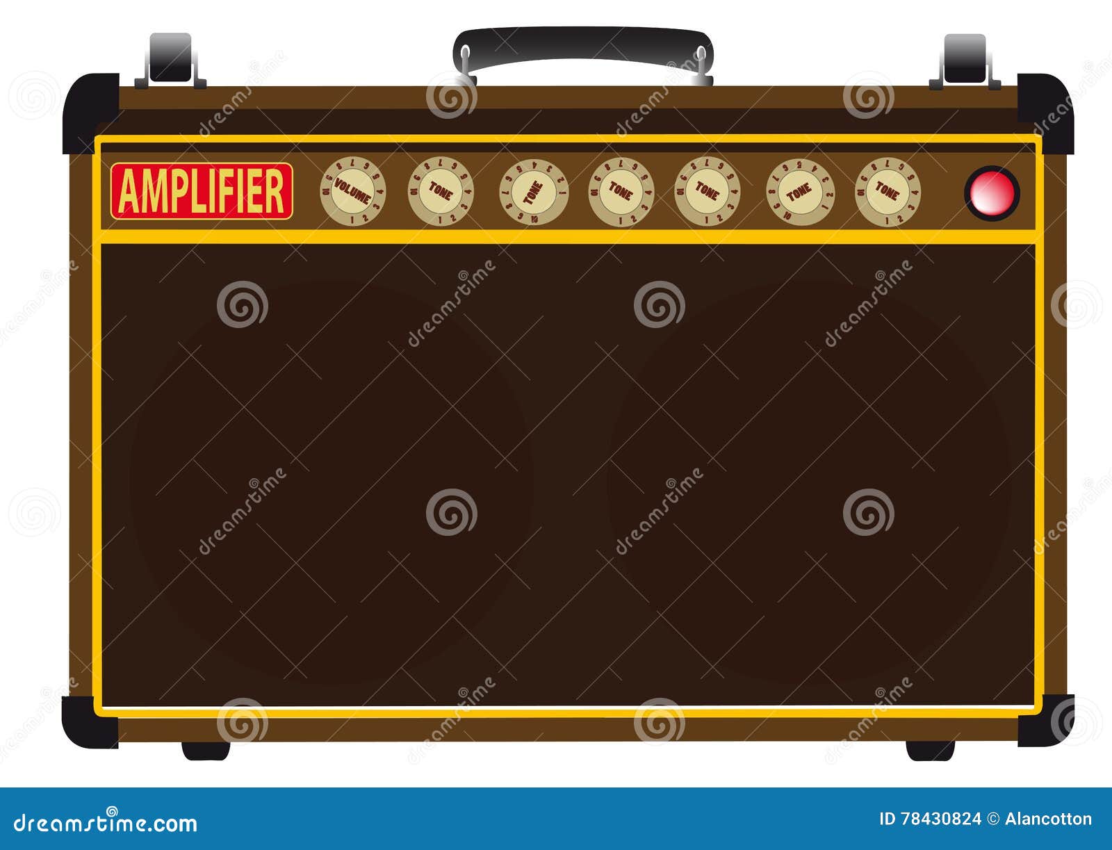 Power Amp stock vector. Illustration of vector, performance 78430824