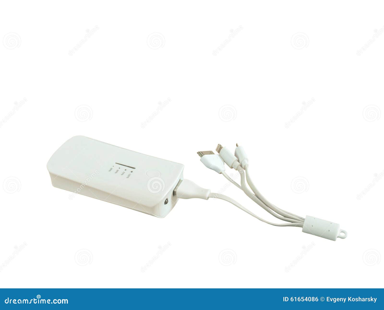 Power bank charger stock photo. Image of cellphone, cable 61654086
