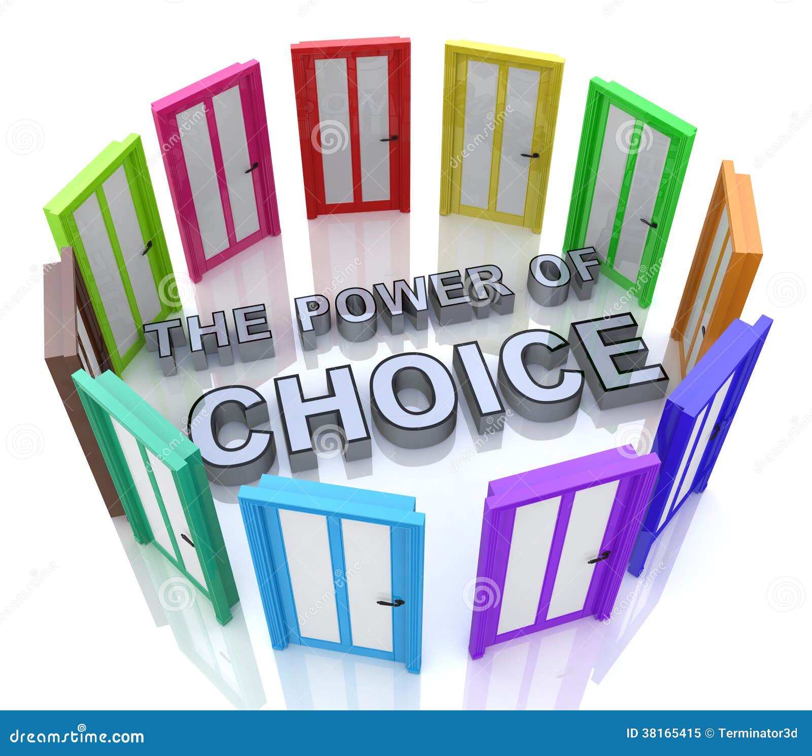 power of choice many doors opportunity decide best