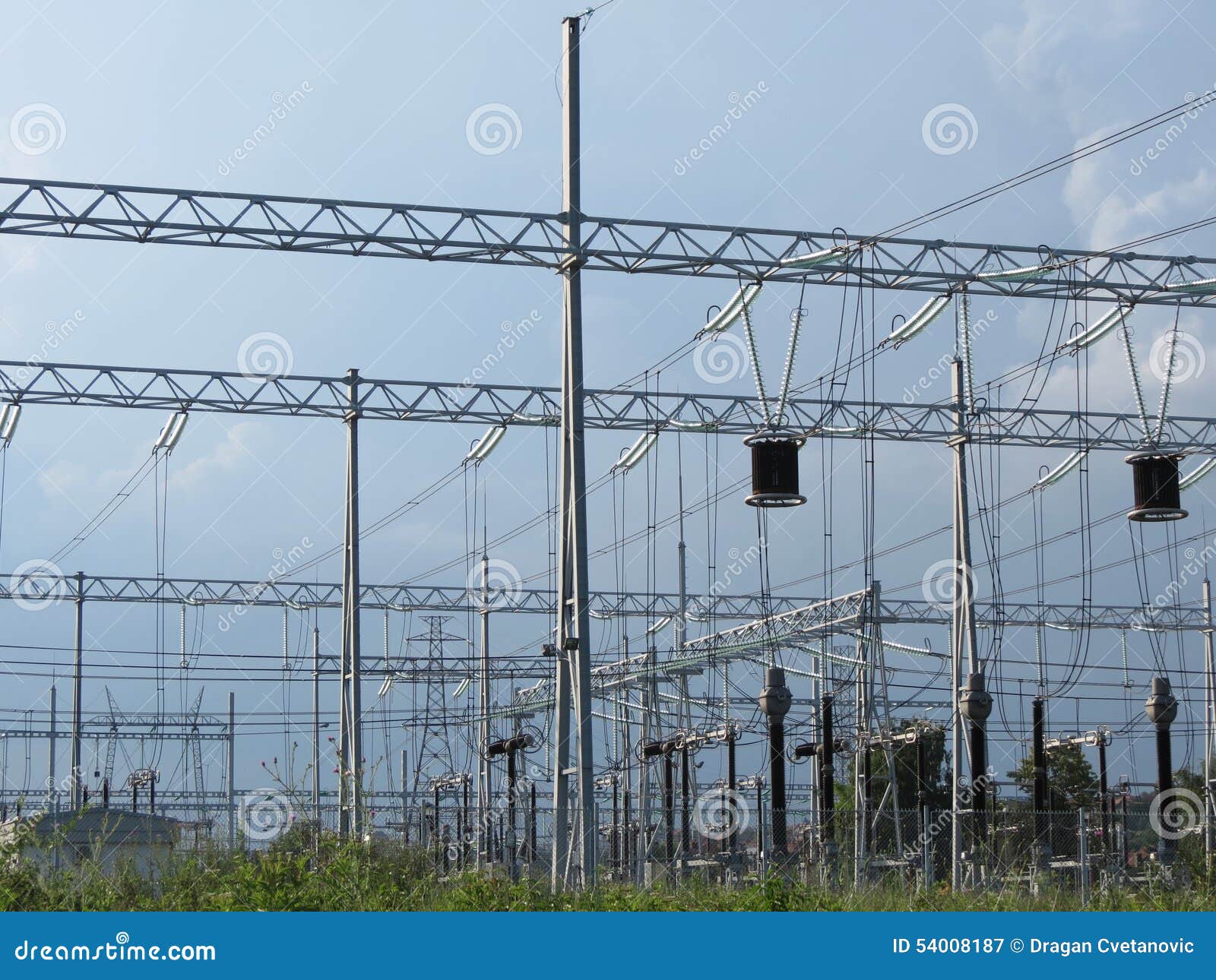 Power grid stock image. Image of electrical, business 54008187