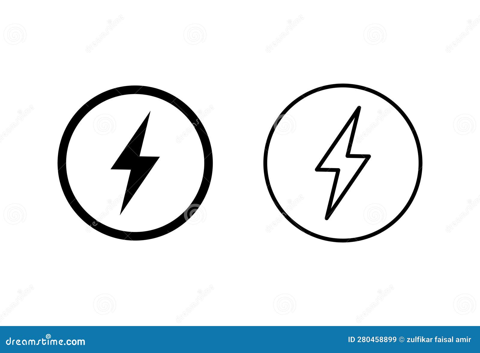 Power Icon . Power Switch Icon. Electric Power Stock Vector