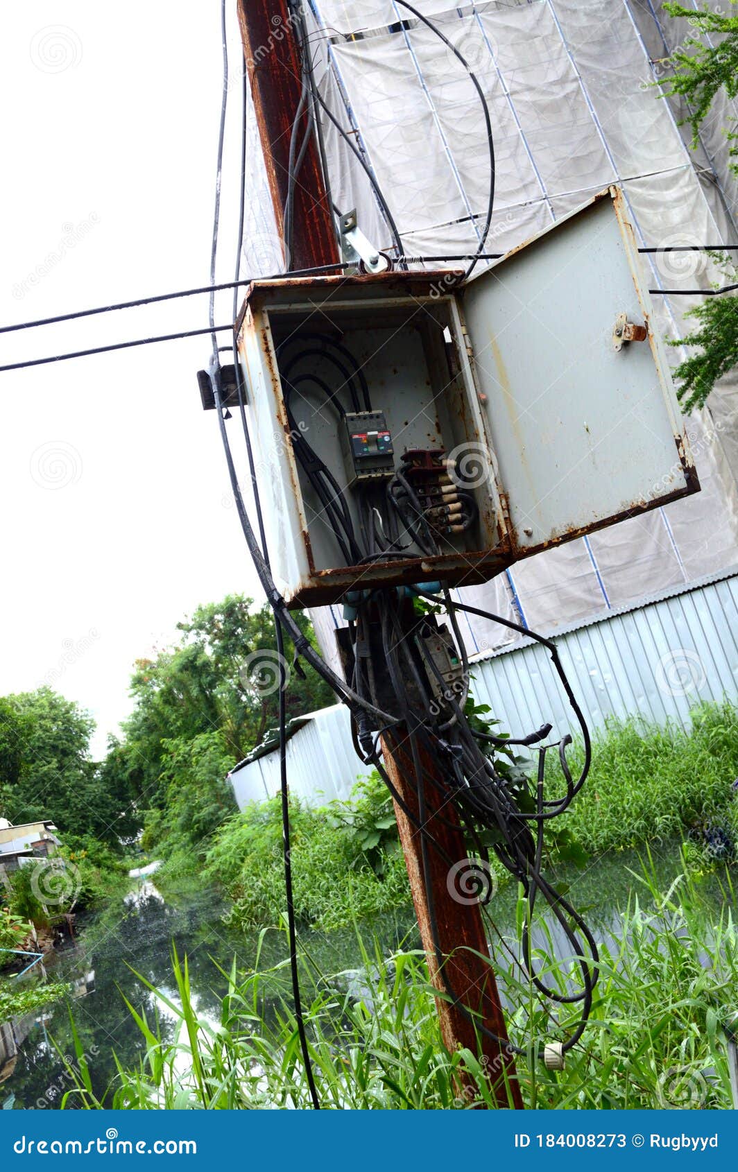 Power Junction Box Wiring System Stock Image Image of electric