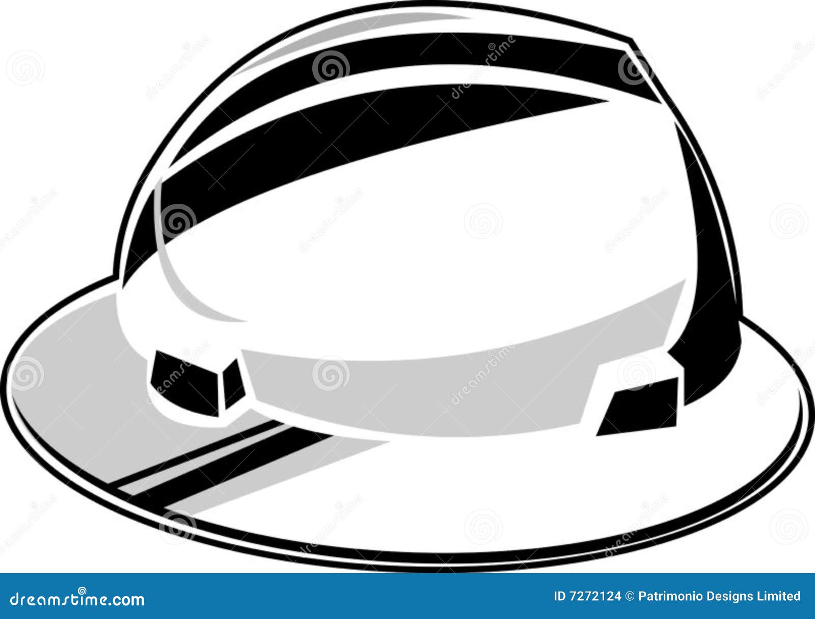 Power lineman hard hat stock illustration. Illustration of carpenter