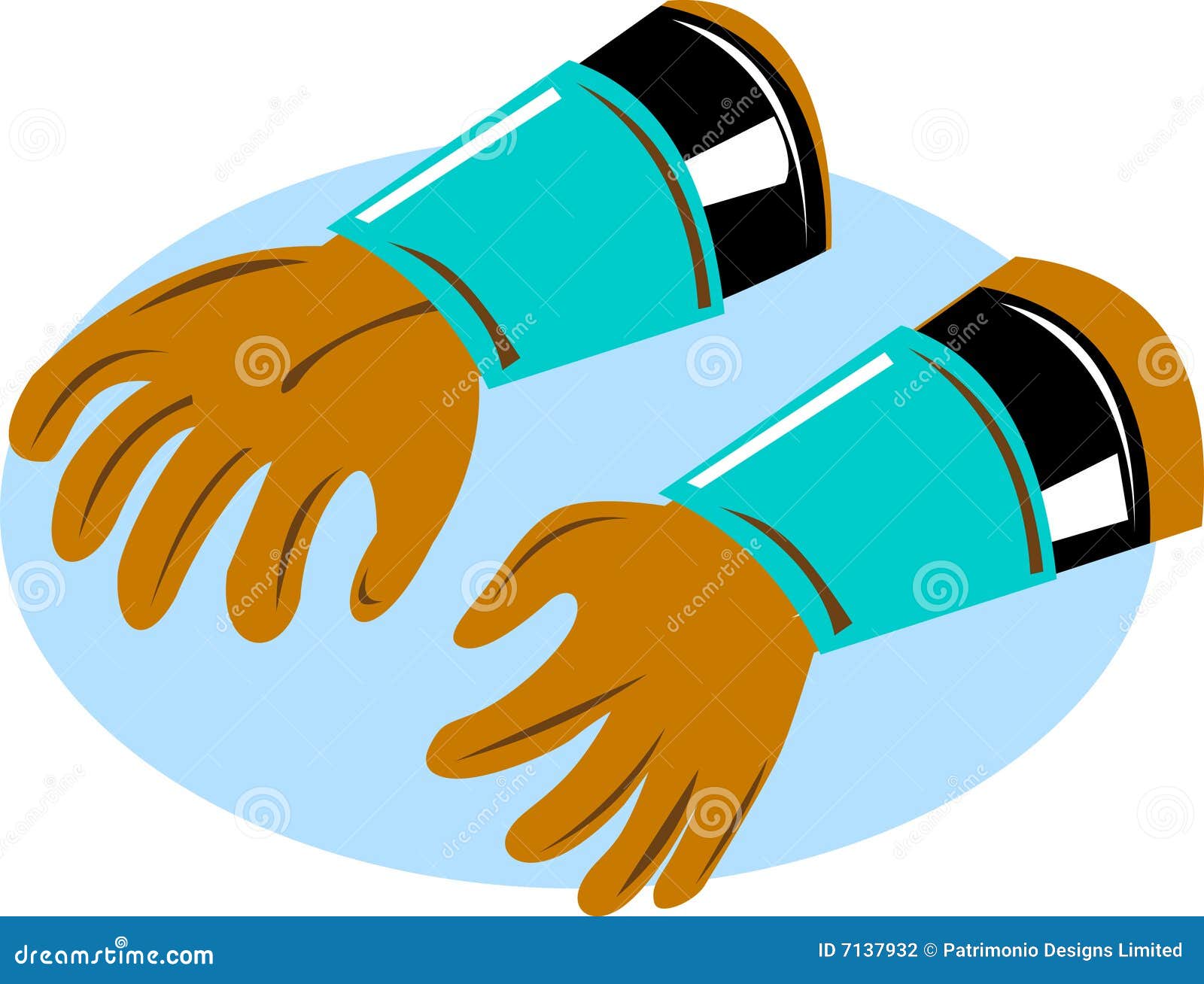 Power lineman s gloves stock illustration. Illustration of generation 7137932