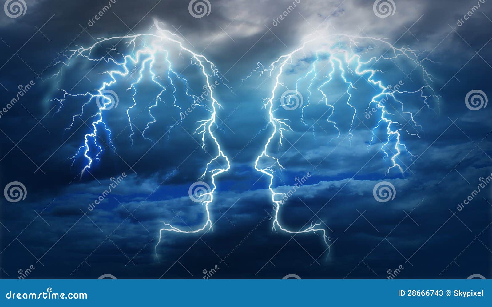 Power Meeting stock illustration. Illustration of inventing 28666743