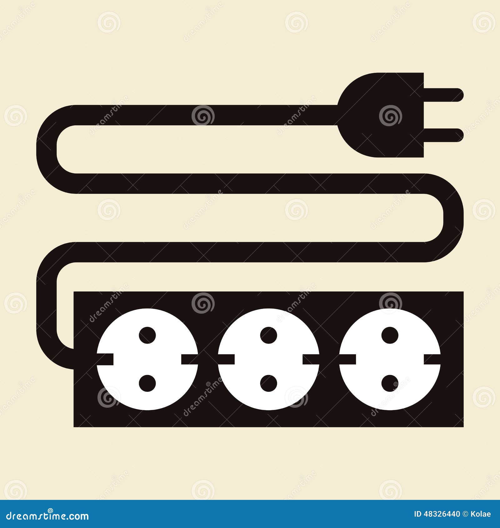 Power Outlet Vector Illustration 46156000