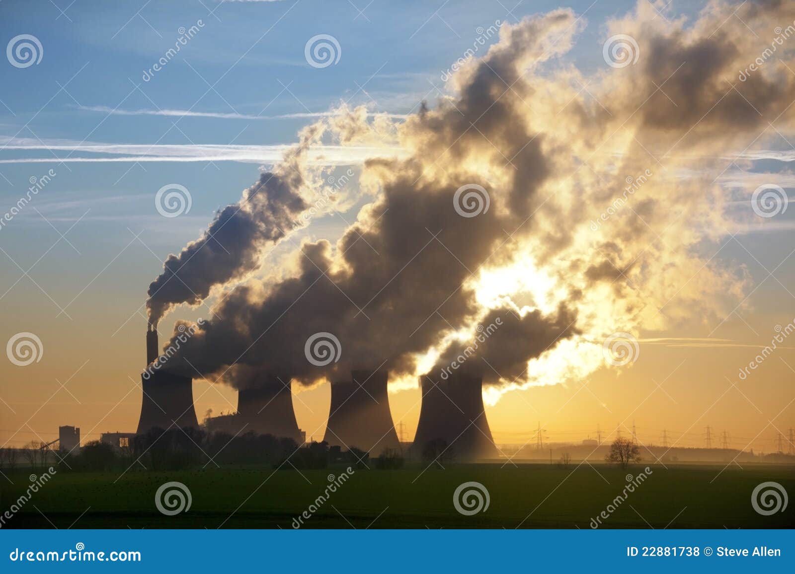 power plant - greenhouse gases - uk