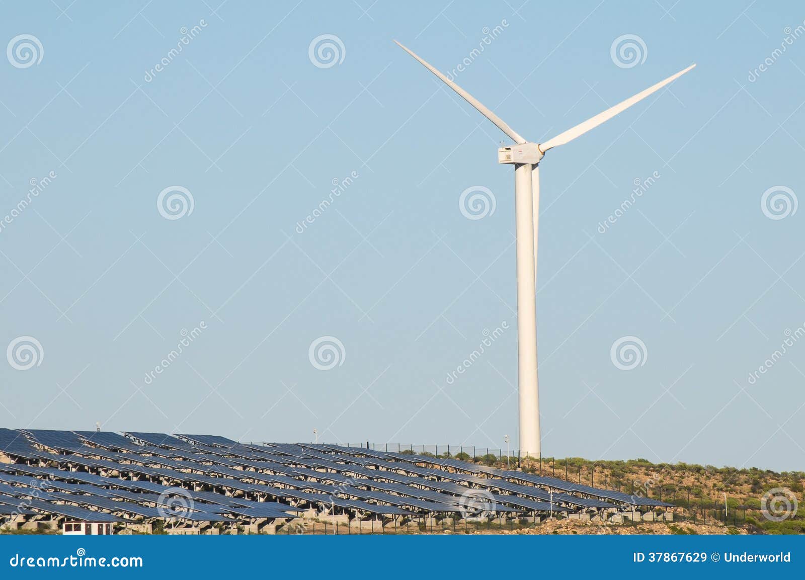 Power Plant Renewable Energy Stock Image Image of plant, energy 37867629