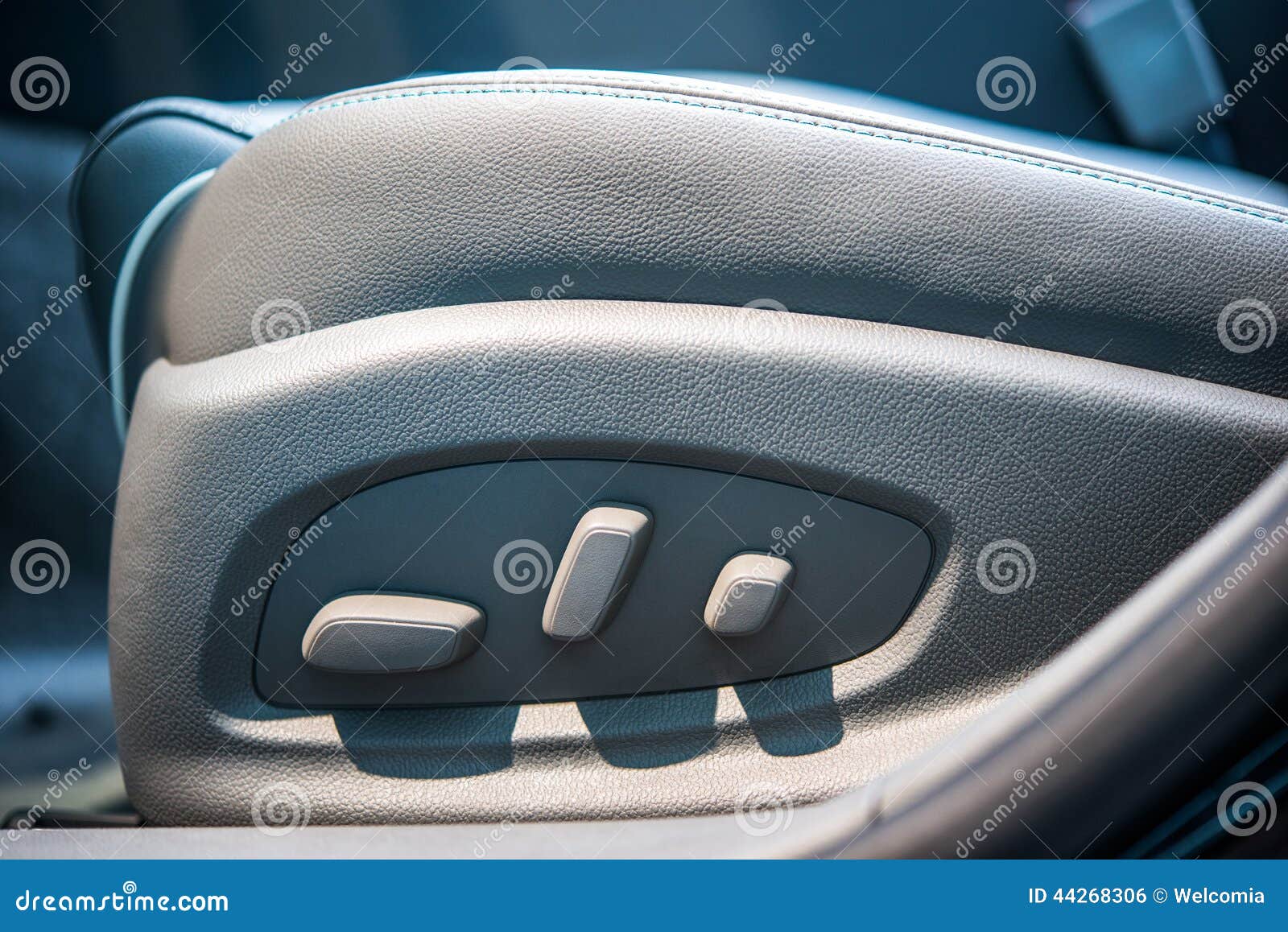 Power Seat in a Car stock photo. Image of plastic, travel 44268306