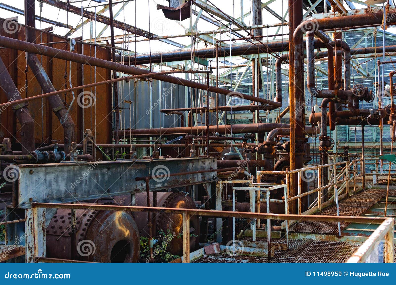 Power station factory stock image. Image of distressed - 11498959