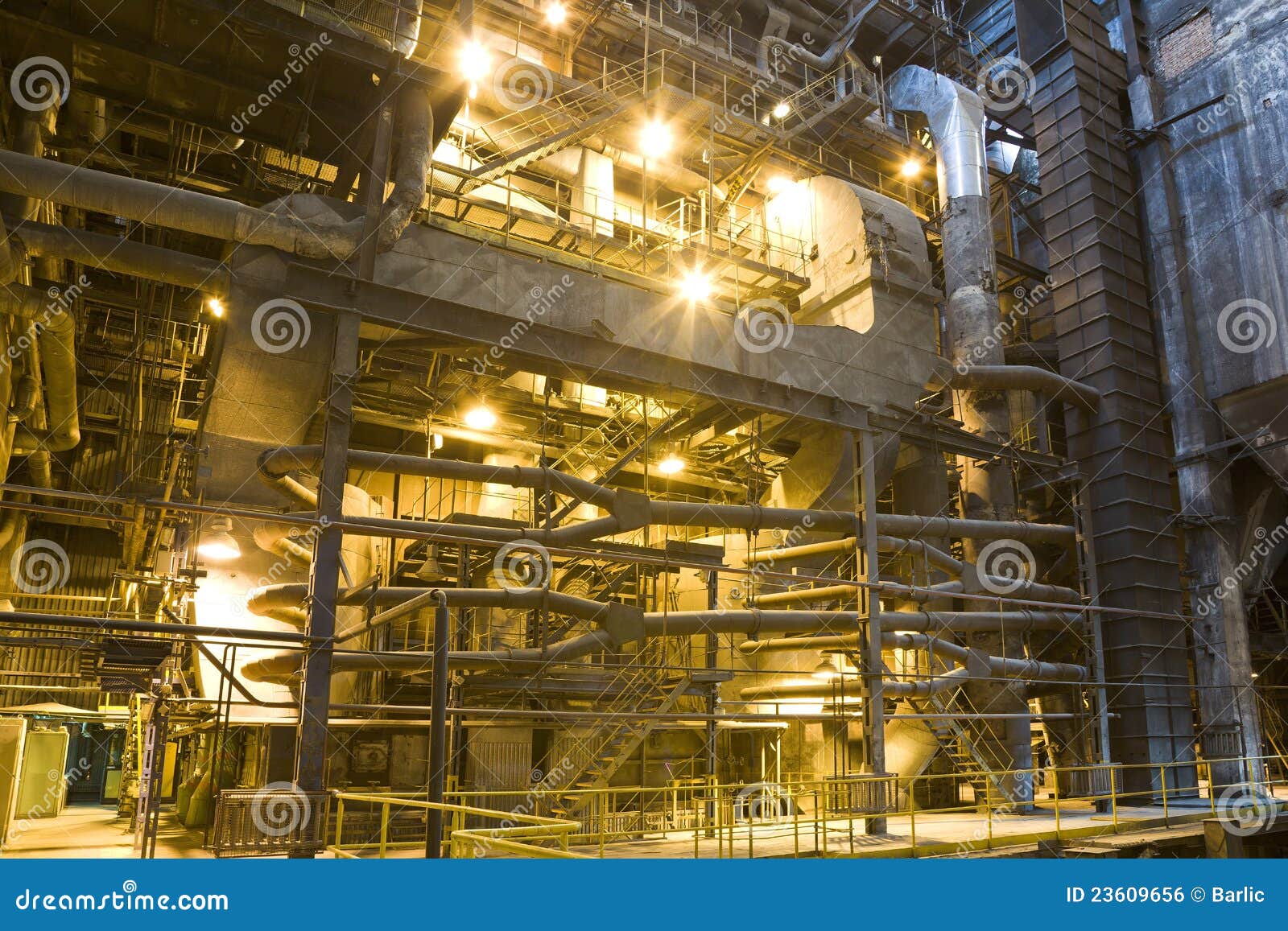 Power station factory stock photo. Image of distressed - 23609656