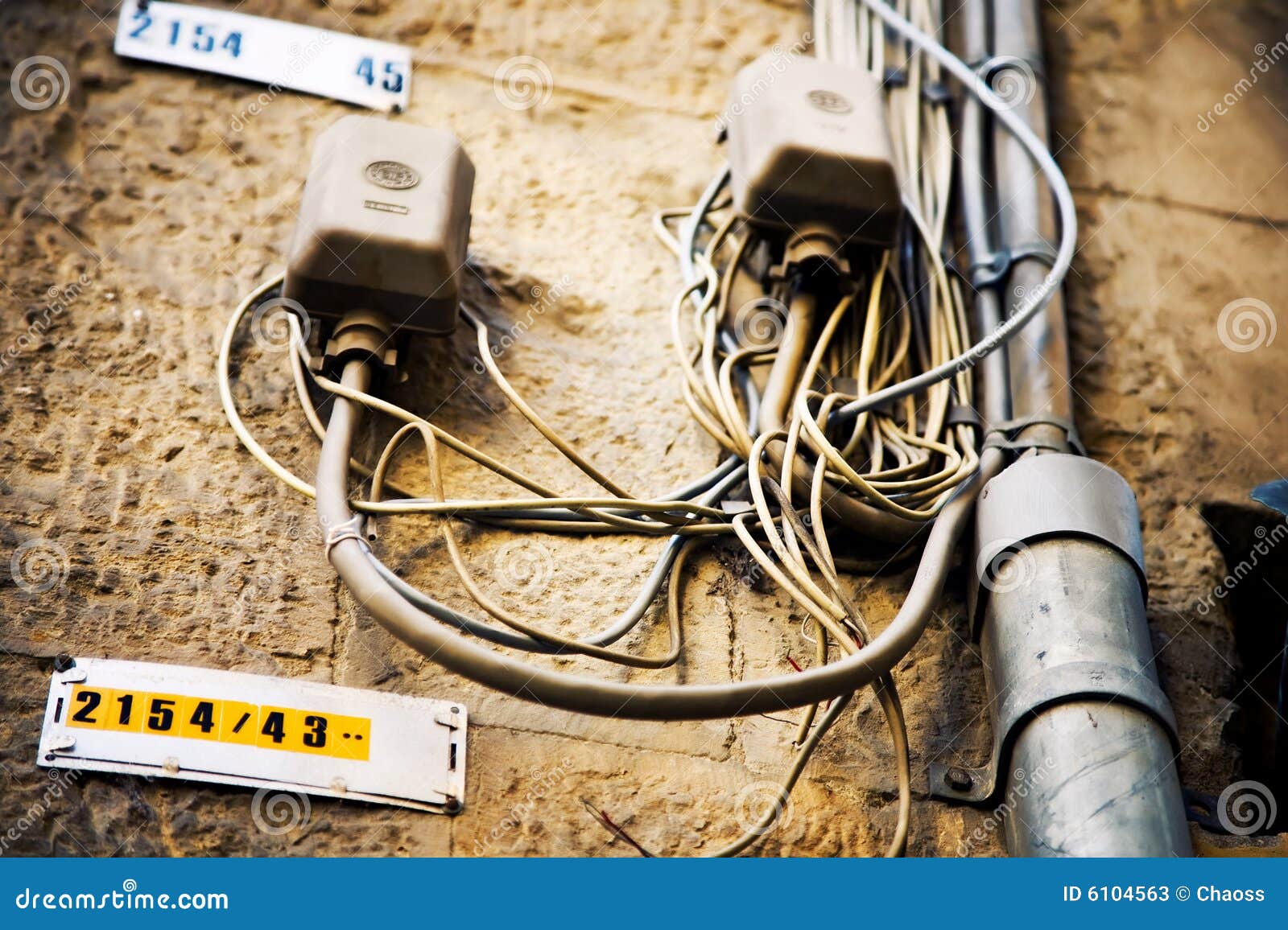 Power supply of house stock image. Image of house, technology 6104563