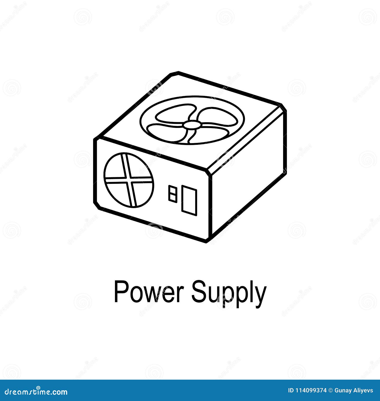Power supply icon  CanStock