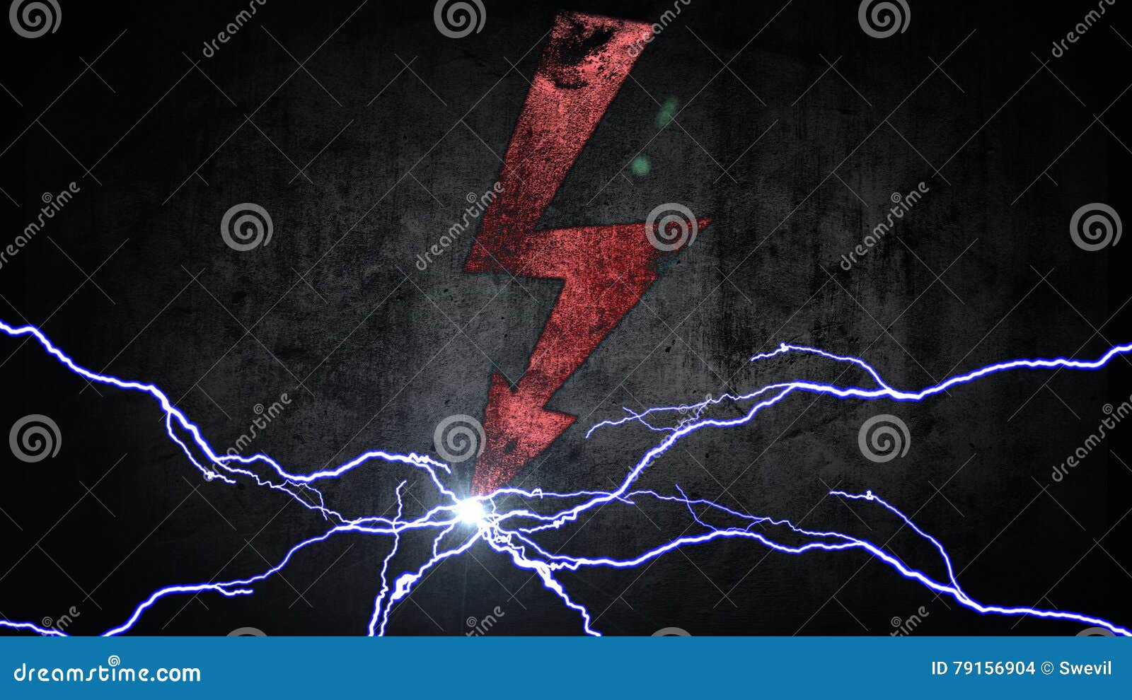 Symbol Of Electrical Grounding Vector RoyaltyFree Stock Image