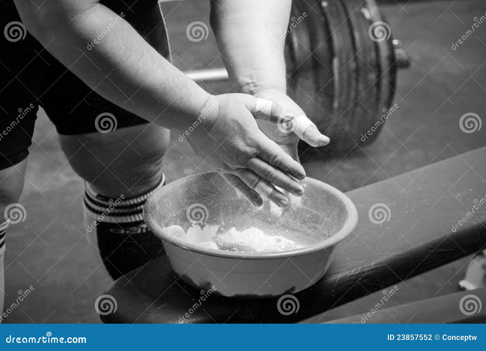 Powerlifter hands stock photo. Image of powerlifter, weight 23857552