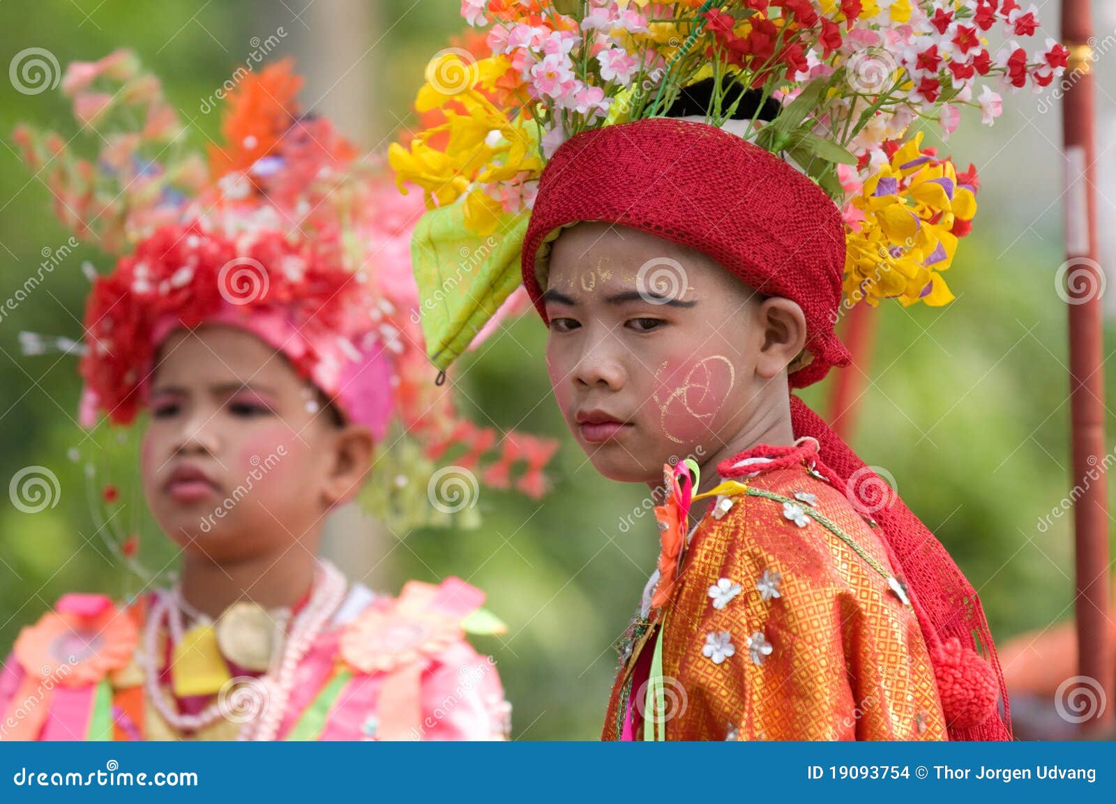 Poy Sang Long Ceremony in Mae Hong Son, Thailand Editorial Stock Image ...