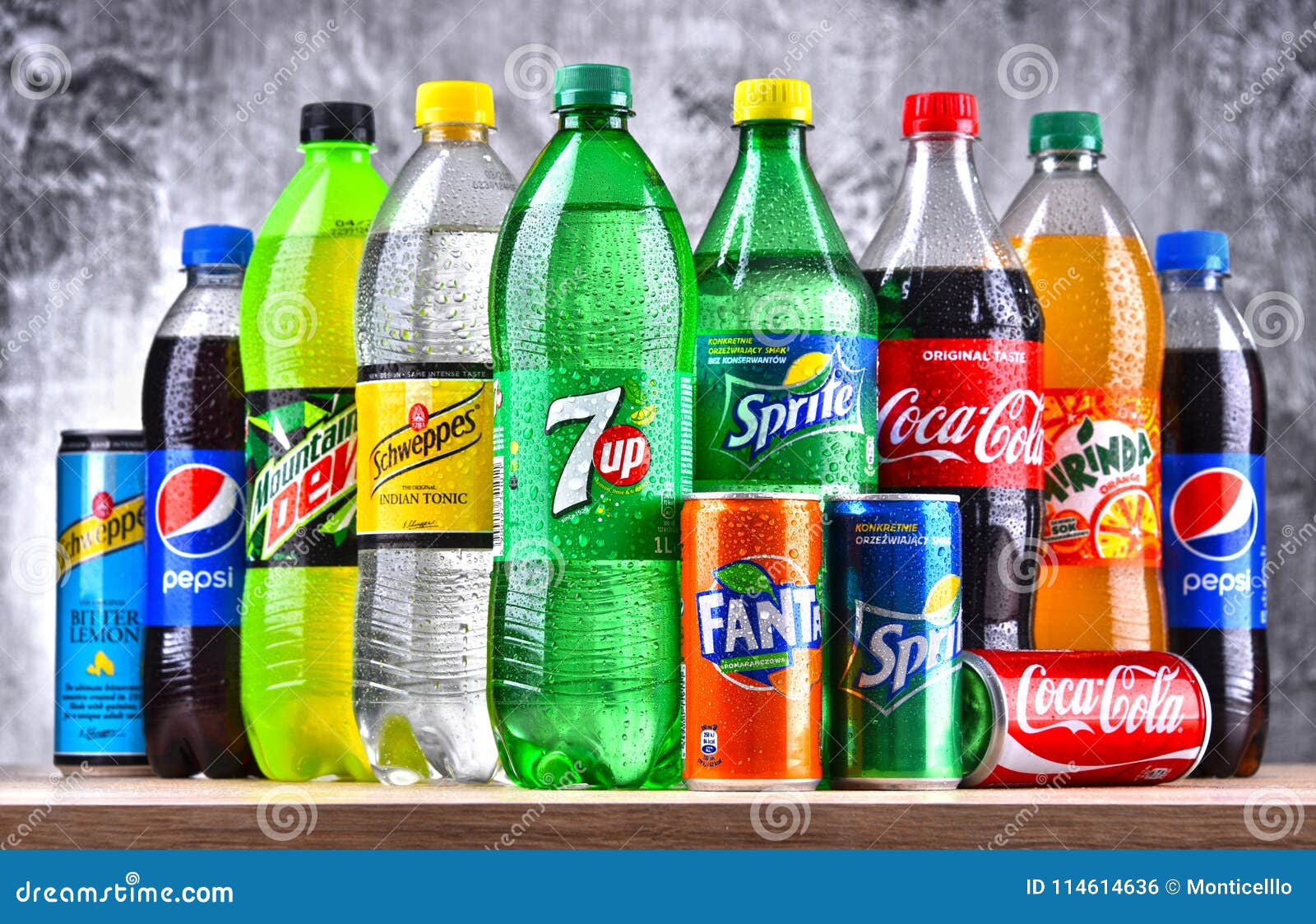 Bottles of Global Soft Drink Brands Editorial Photo - Image of container,  assorted: 114614636