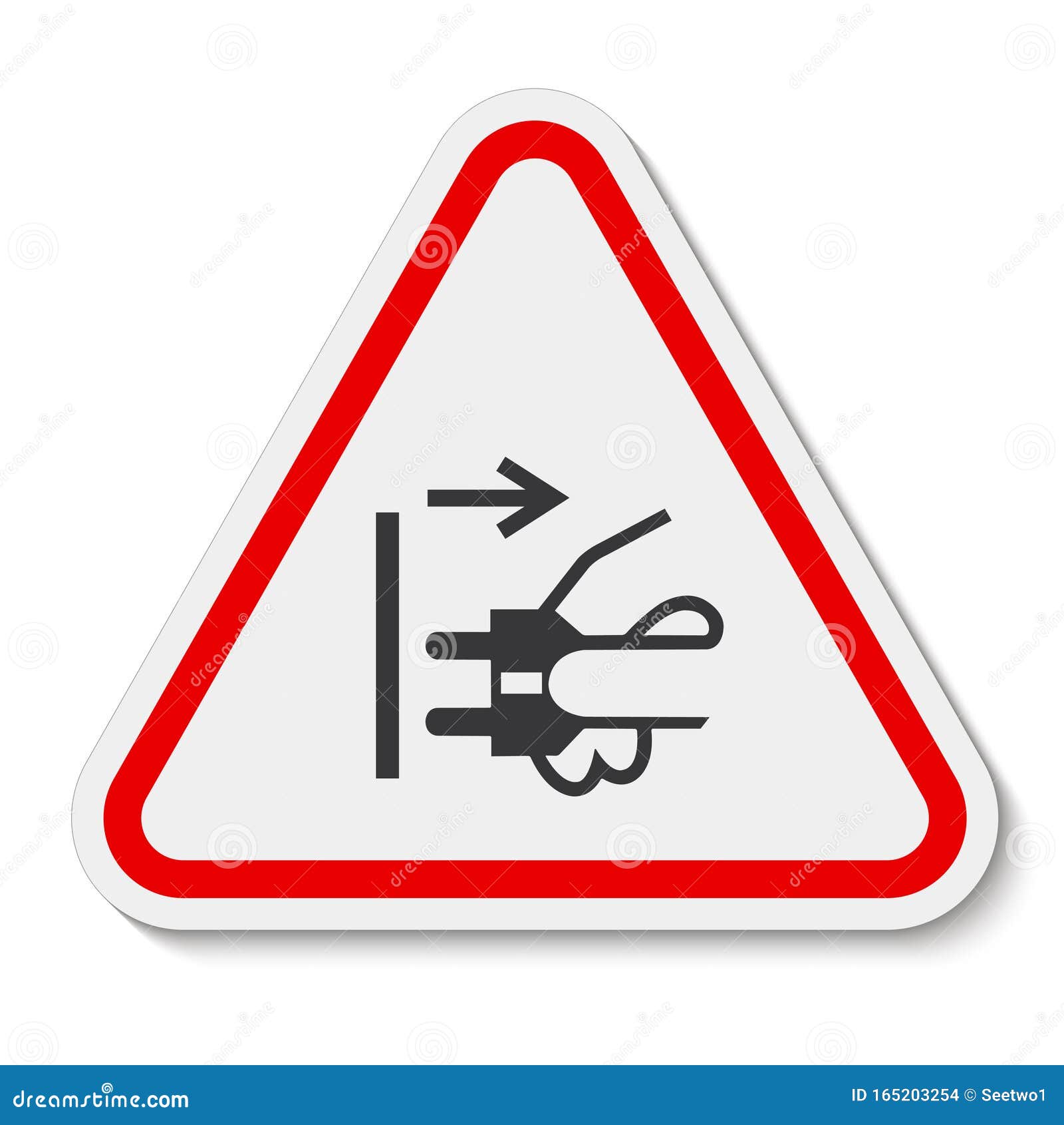 PPE Icon.Disconnect Mains Plug from Electrical Outlet Symbol Sign