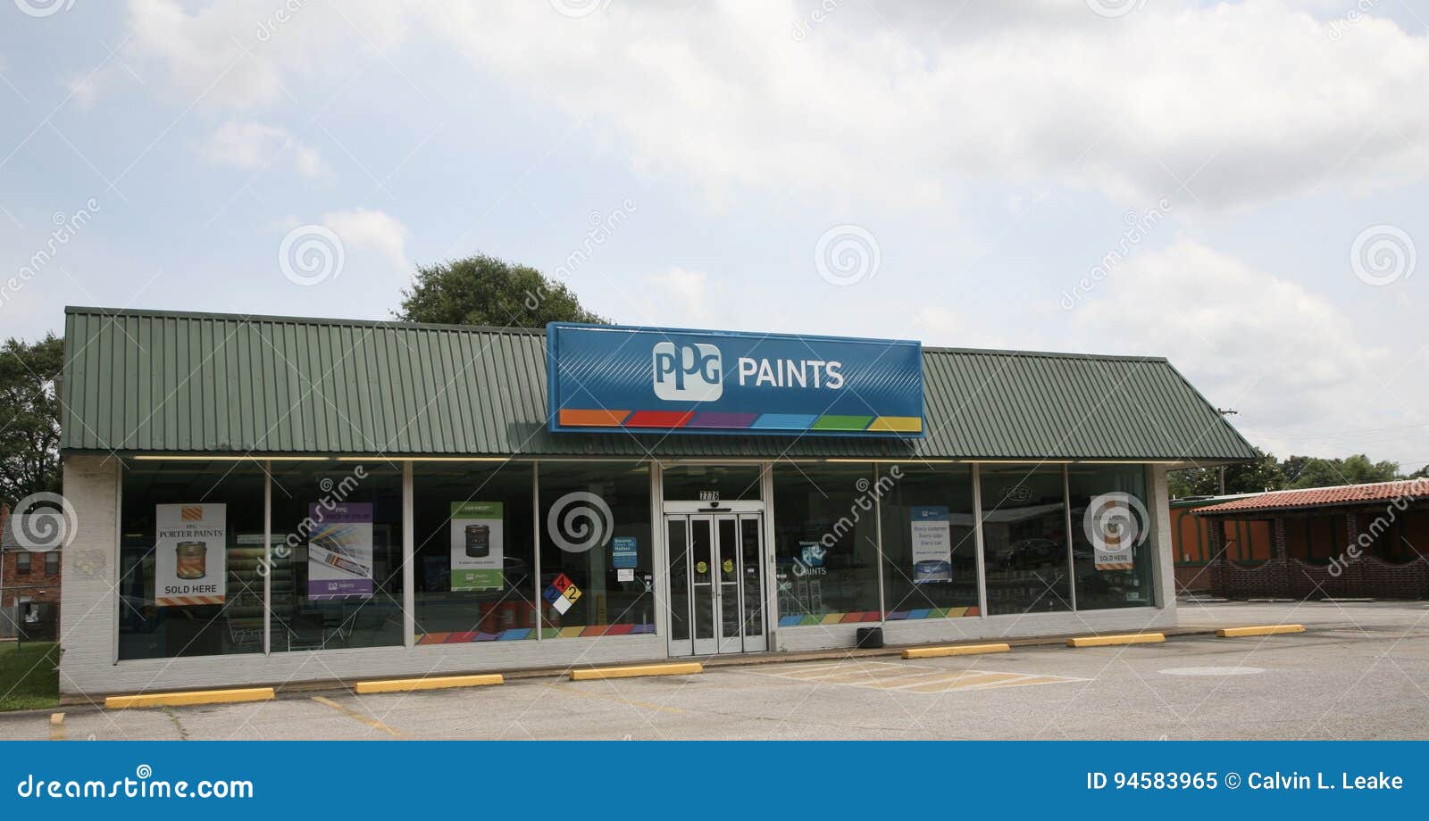Ppg Paints Store Front Editorial Image Image Of