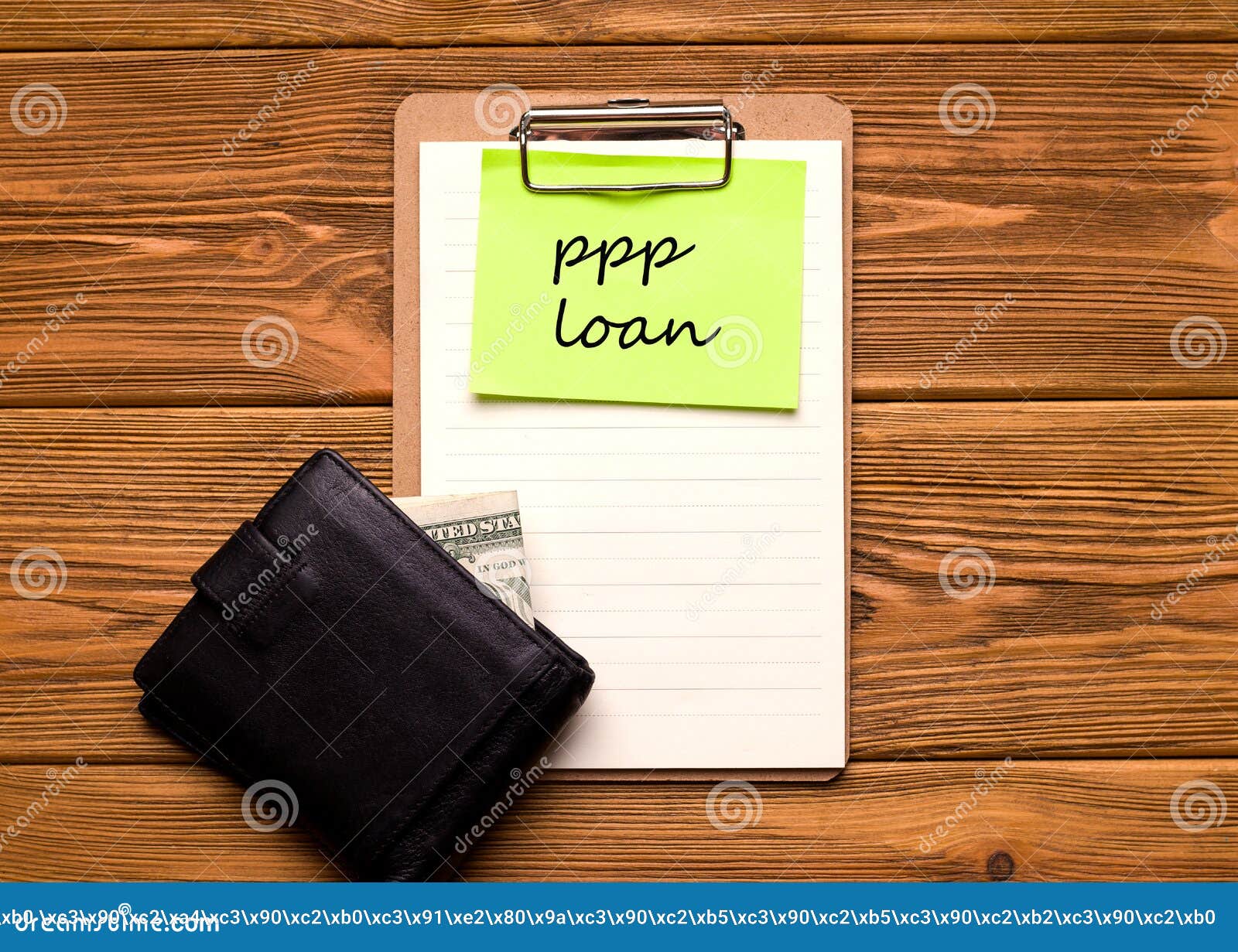 PPP Loan Salary Protection Program Concept. Stock Image Image of