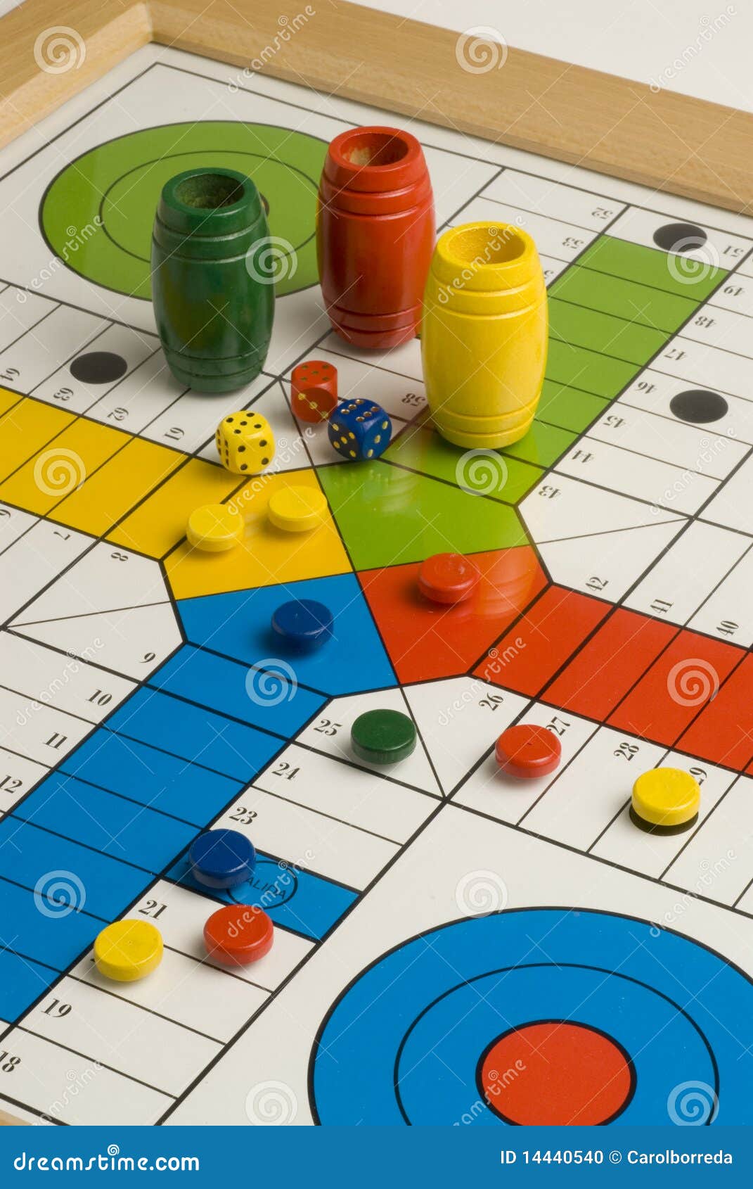 Gameboard of The Game of Life board game – Stock Editorial Photo