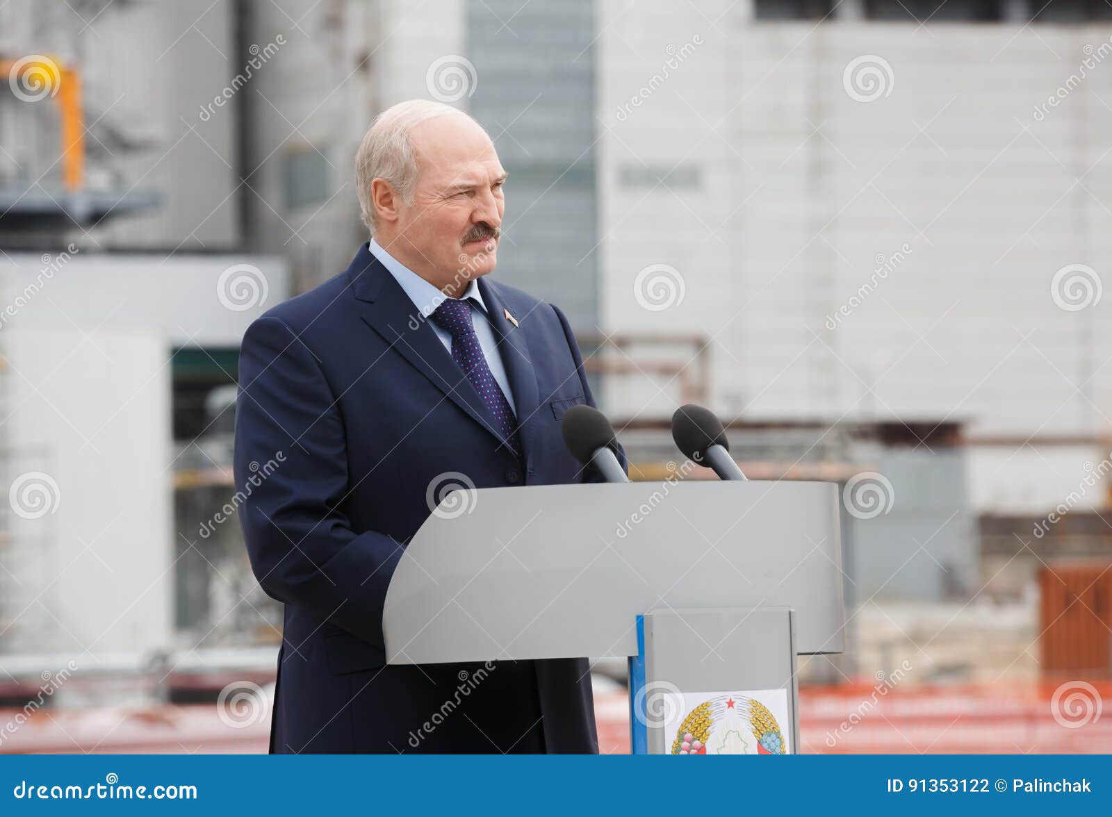 Prasident Von Weissrussland Alexander Lukashenko Redaktionelles Stockfotografie Bild Von Weissrussland Prasident 91353122