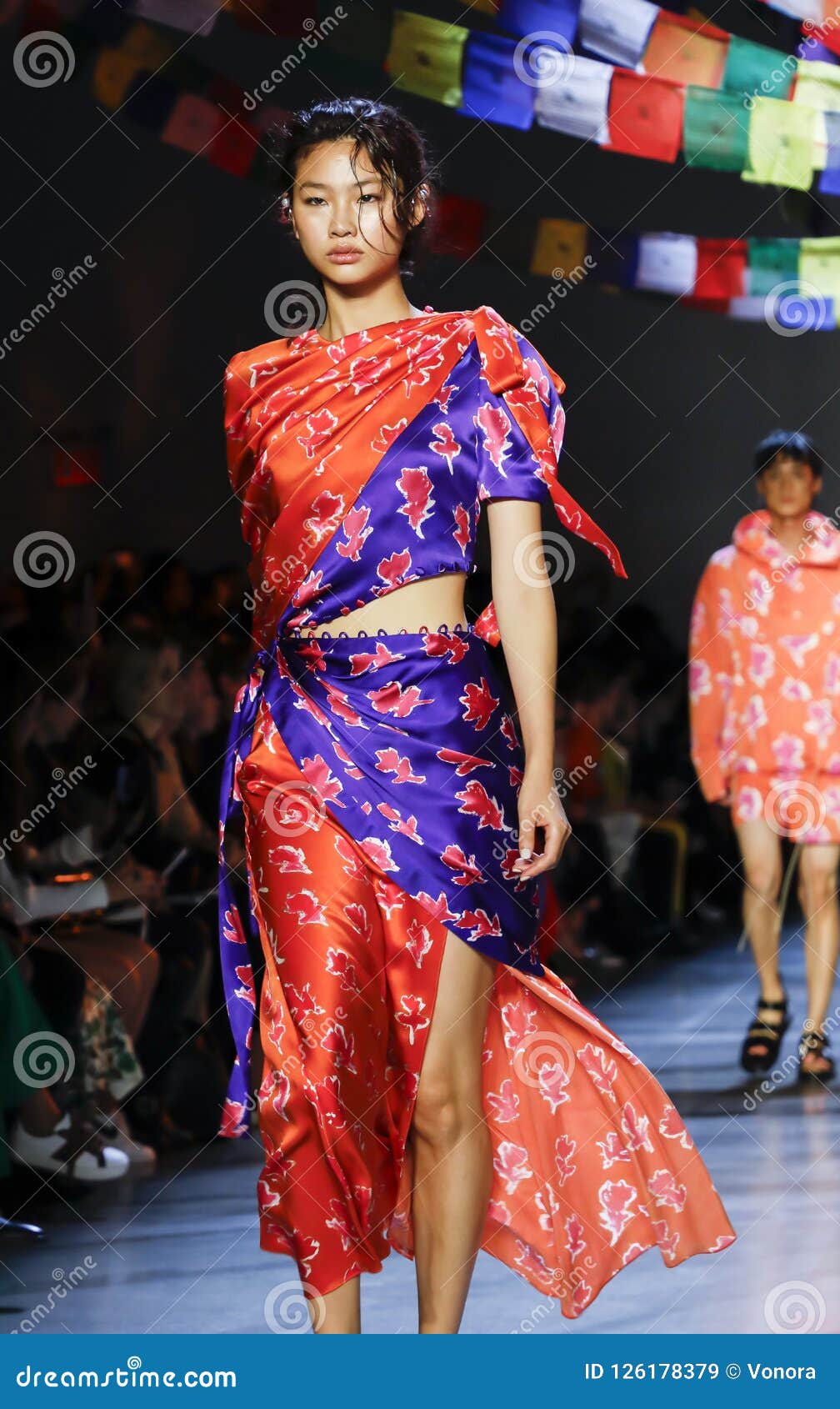 Prabal Gurung SS19 εκδοτική στοκ εικόνα. εικόνα από - 126178379