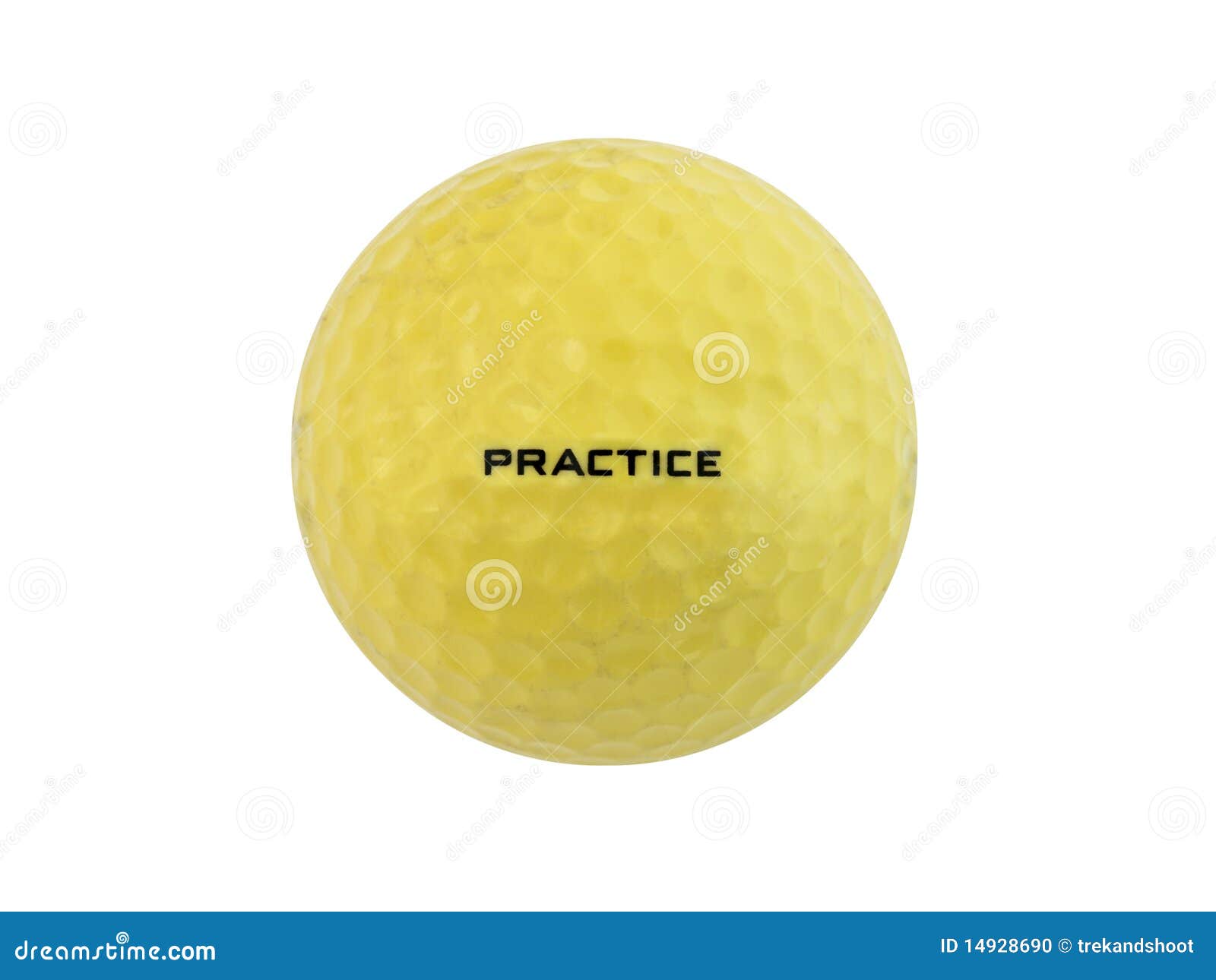 Practice Golf Ball stock photo. Image of game, hobby 14928690