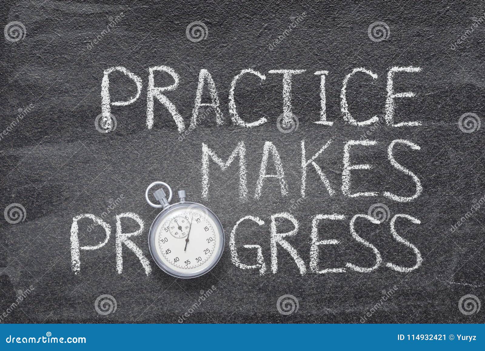 practice makes progress watch