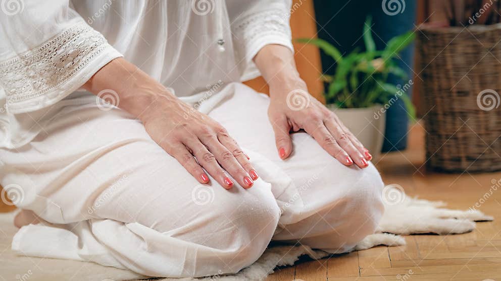 Kundalini Yoga Kriya for Inner and Outer Vision Stock Photo Image of
