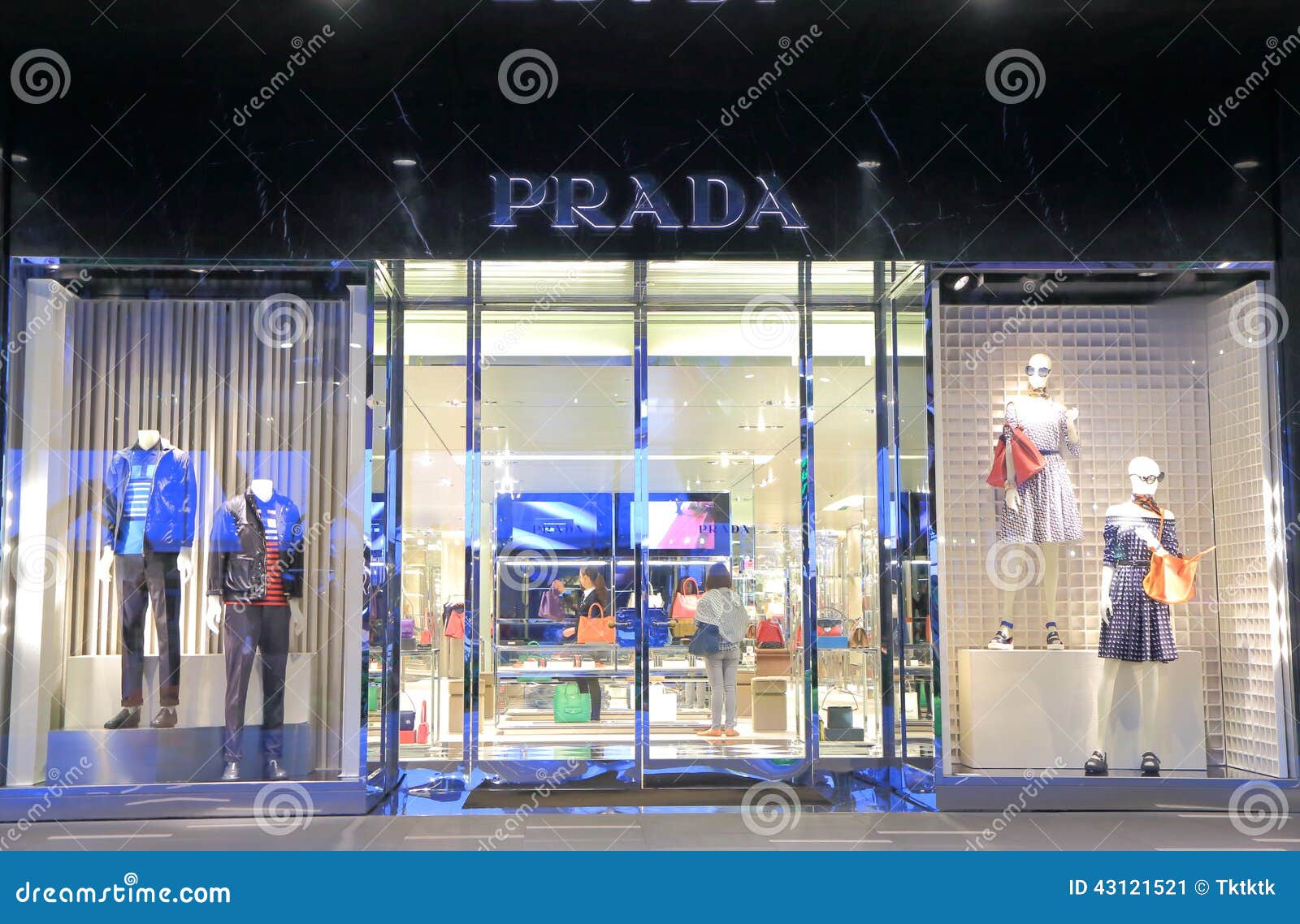 Prada Shop At Emquatier, Bangkok, Thailand, Mar 8, 2018 : Editorial ...