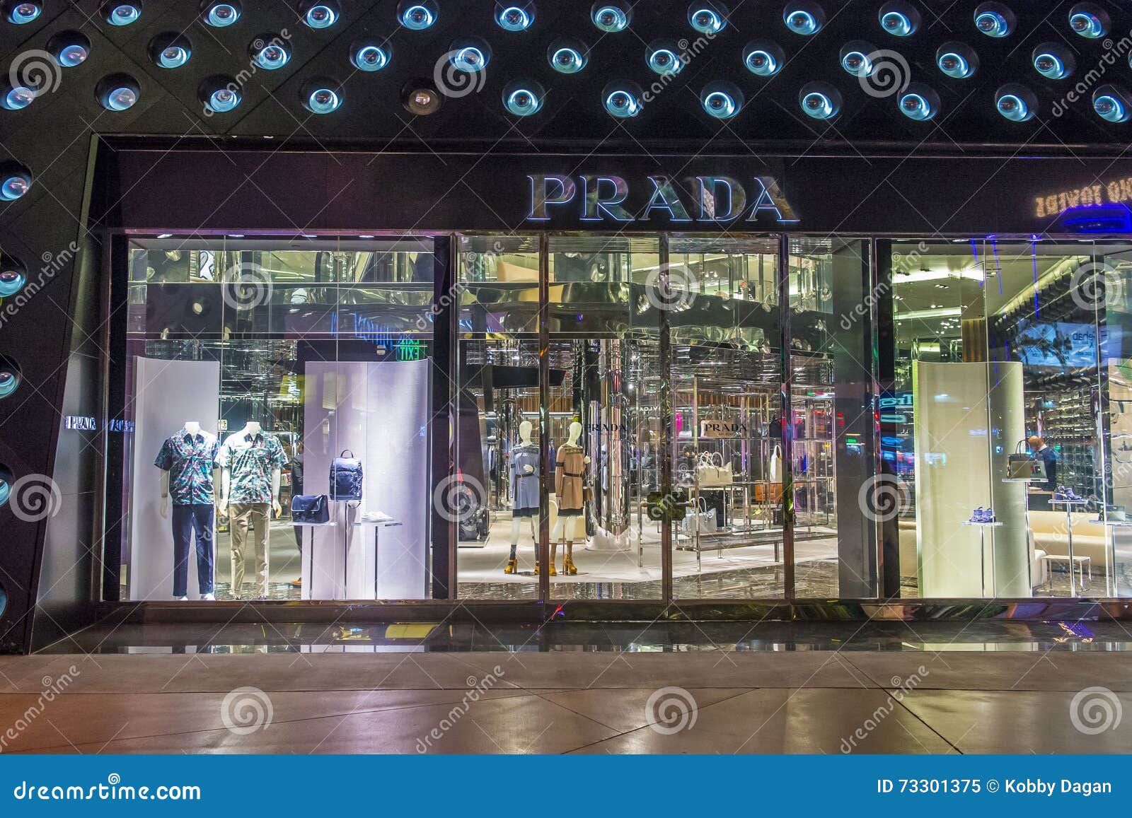 Prada Store editorial image. Image of citycenter, retail - 73301375