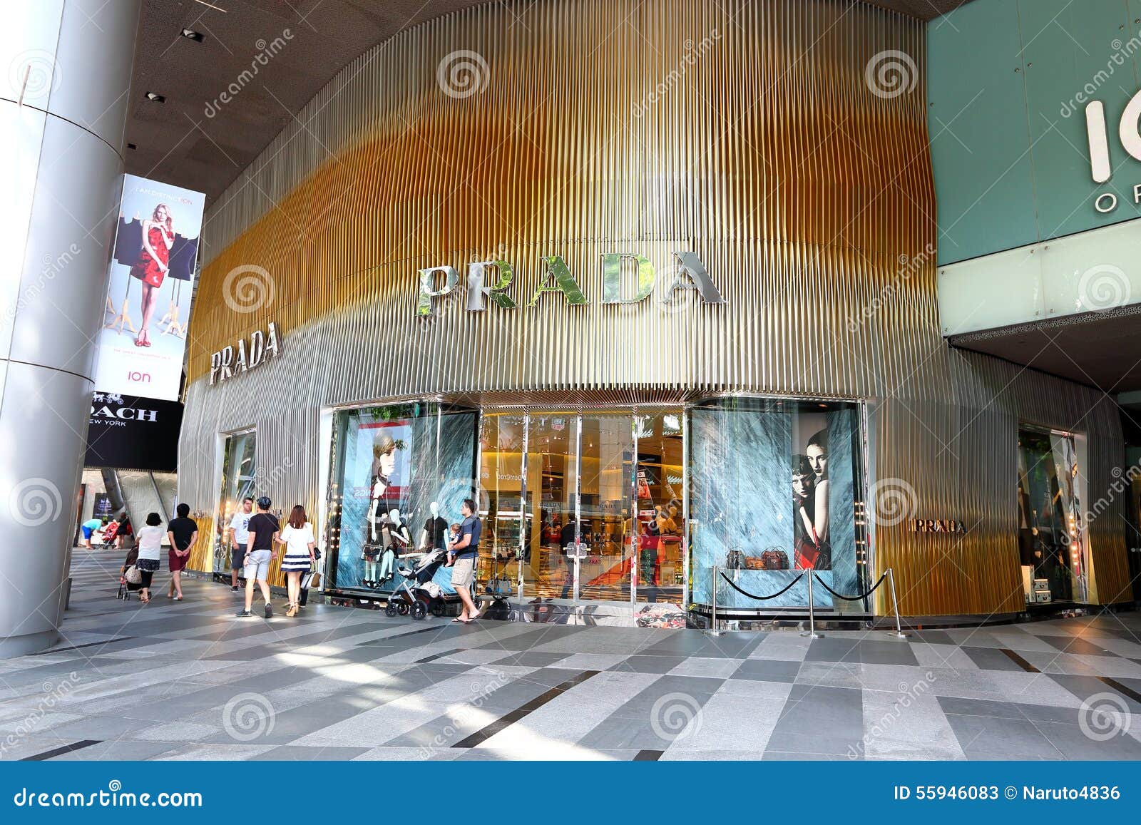 Prada Store at Orchard Ion editorial 