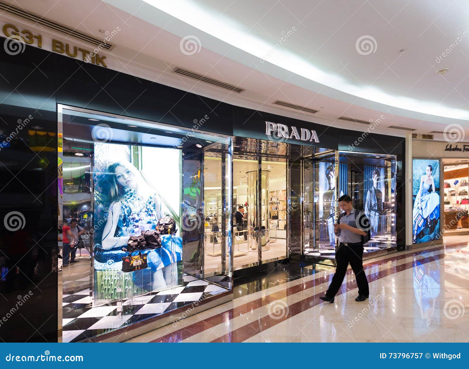 Prada Store in Suria KLCC, Kuala Lumpur Editorial Photography - Image ...