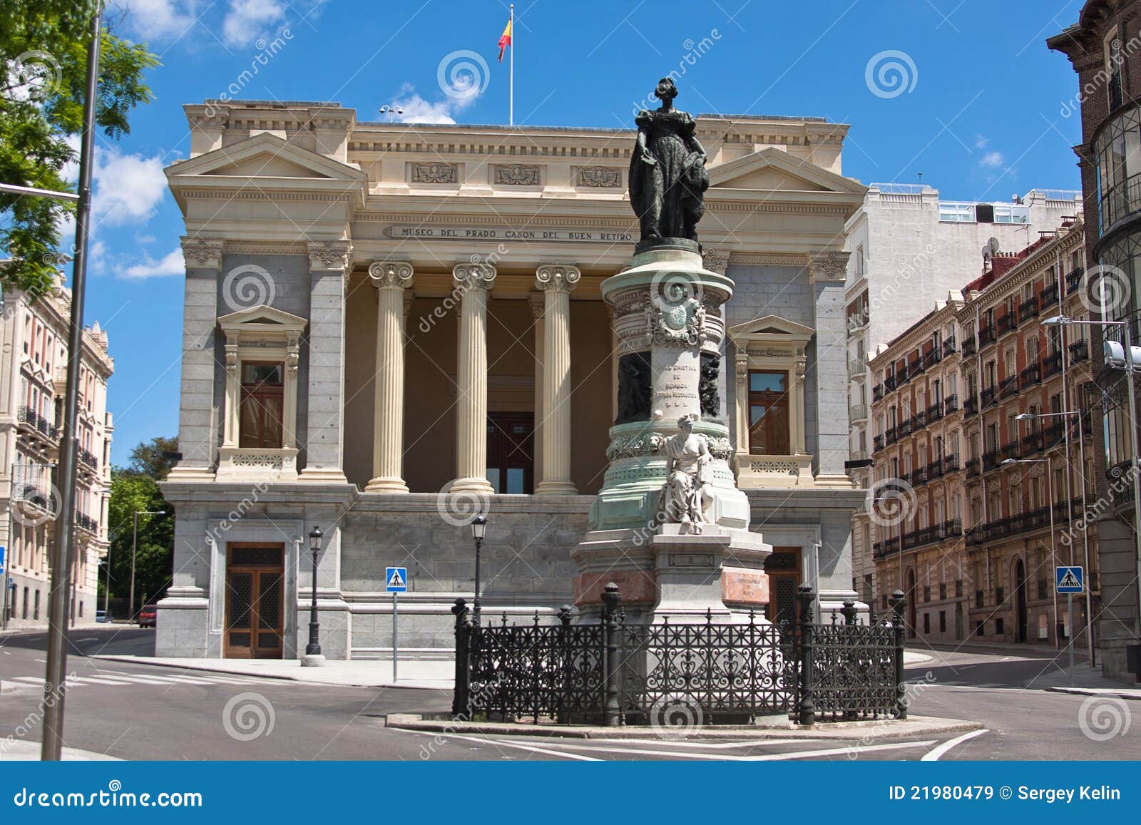 prado museum, cason del buen retiro building