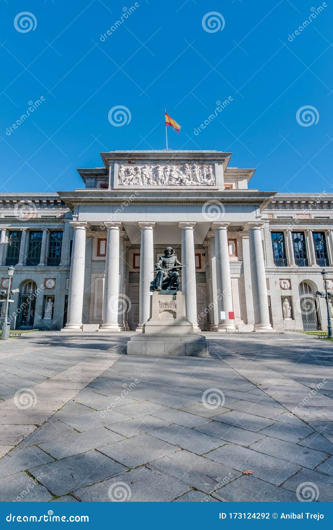 Prado Museum in Madrid, Spain Stock Photo Image of architectural, facade 173124292